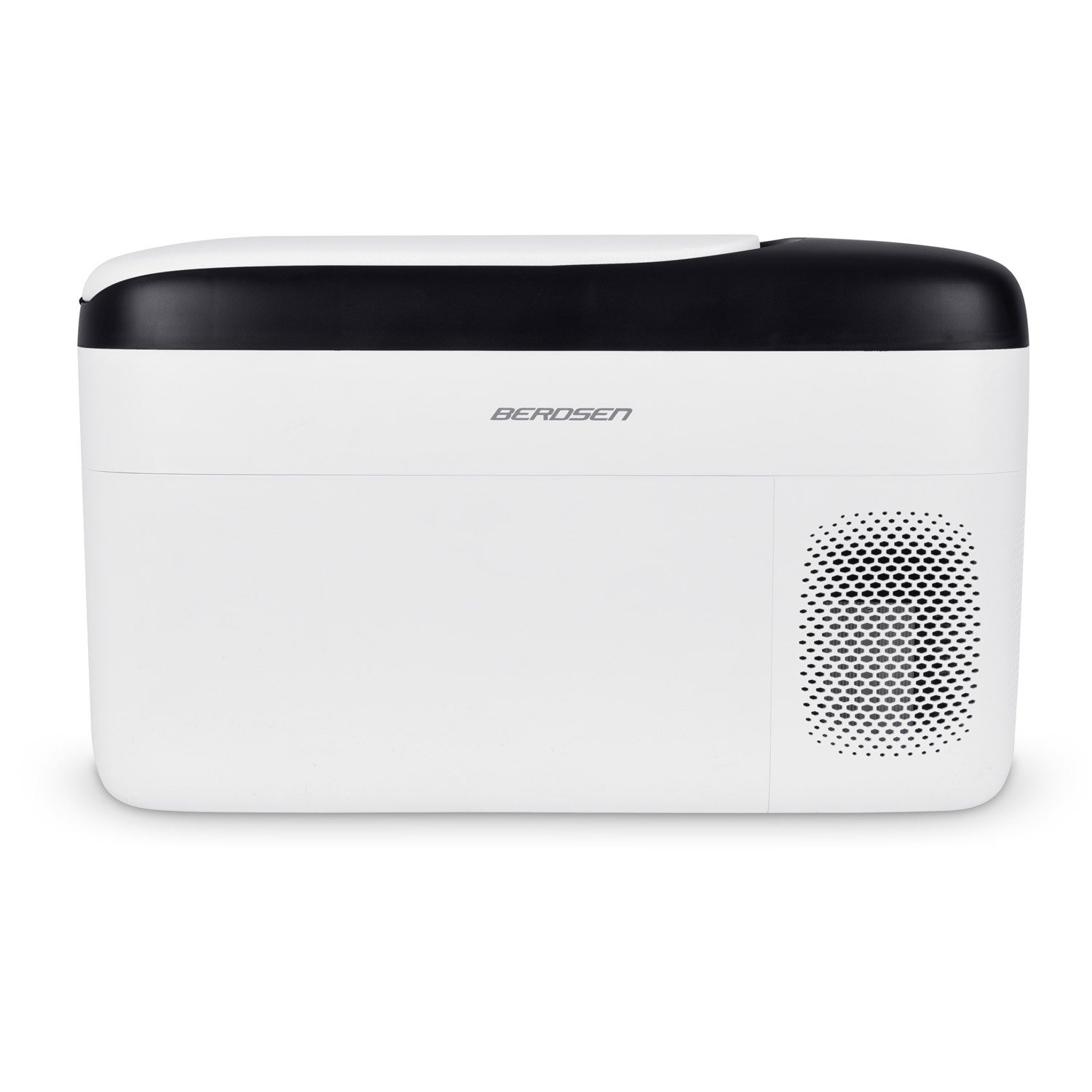 21 litrų Icemax 401 Berdsen kompresoriaus kelionės šaldytuvas - baltas