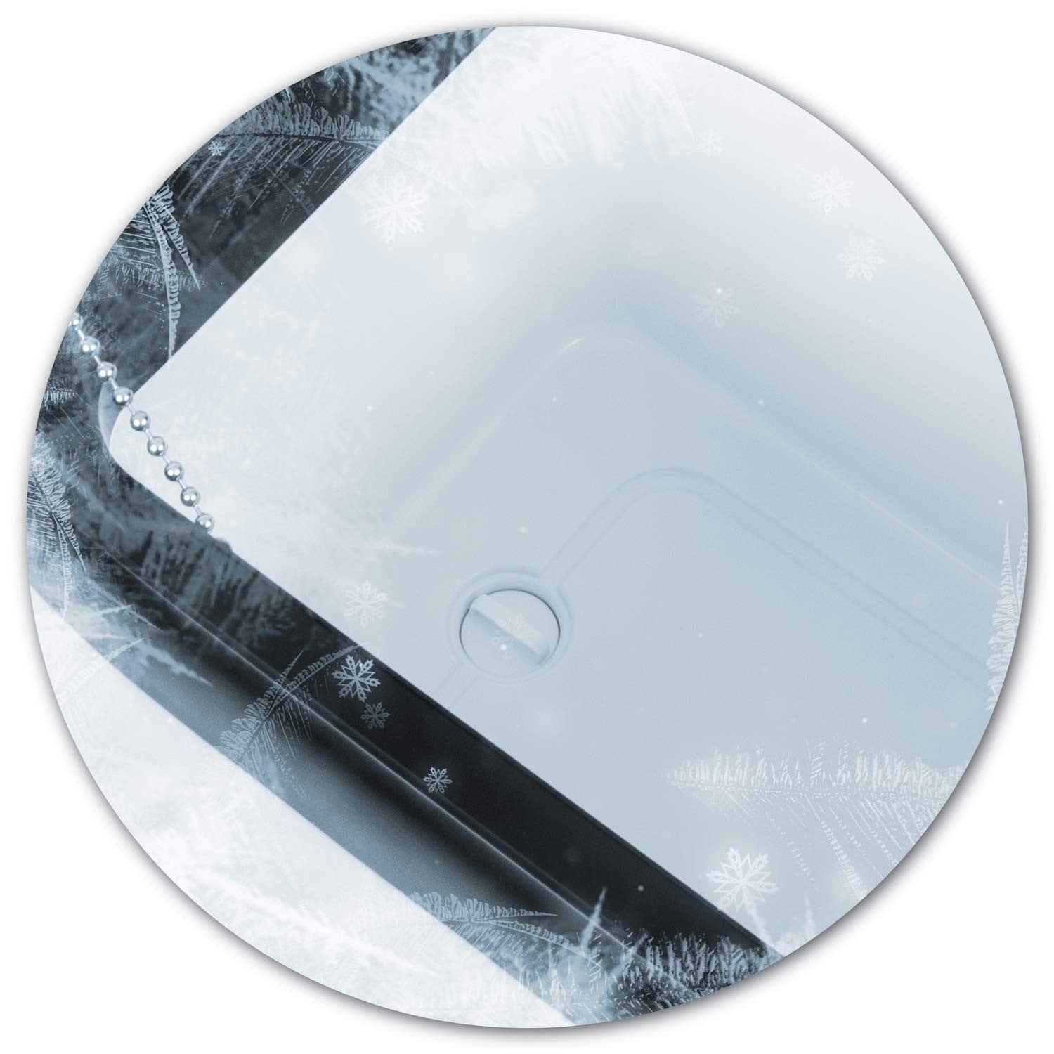 21 litrų Icemax 401 Berdsen kompresoriaus kelionės šaldytuvas - baltas