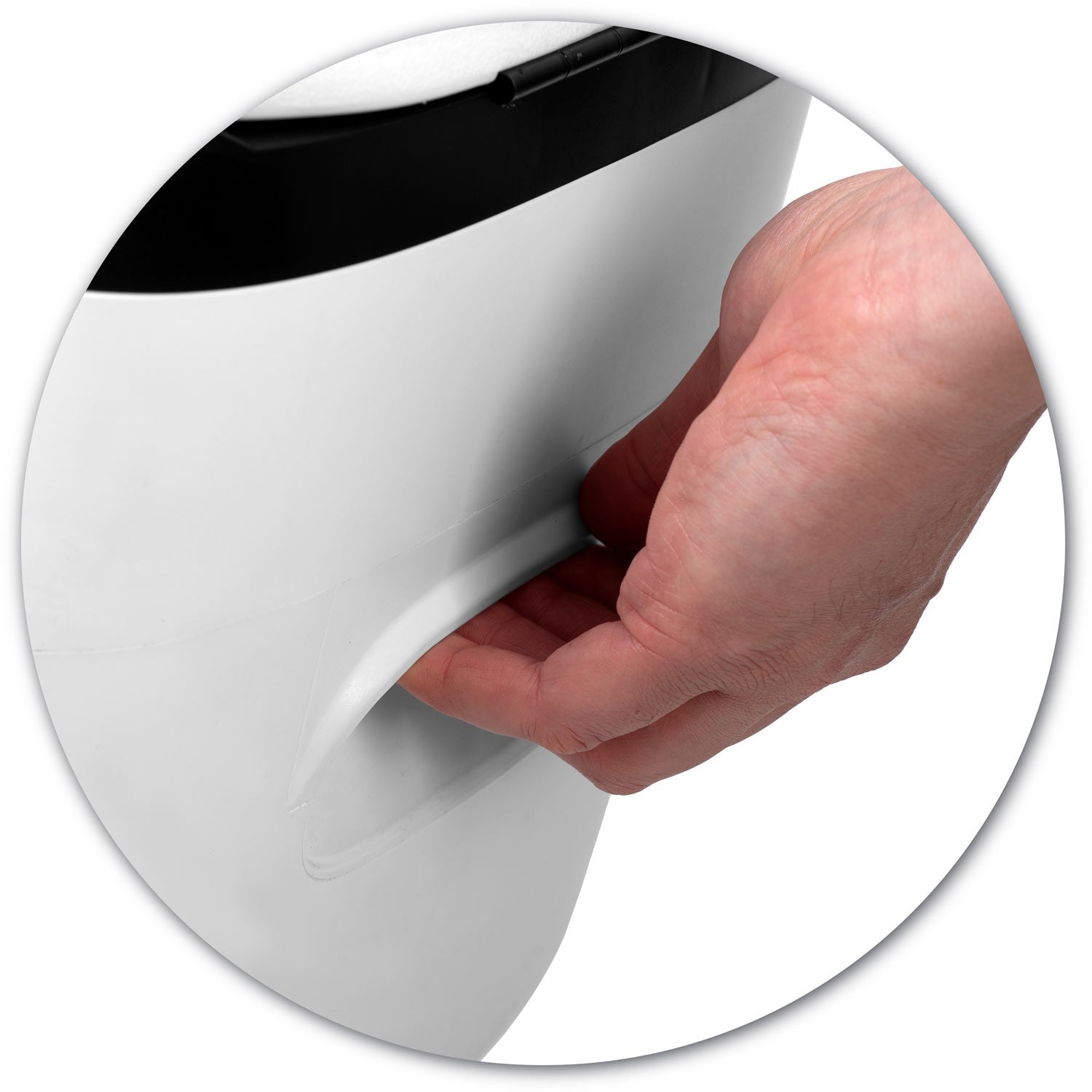 21 litrų Icemax 401 Berdsen kompresoriaus kelionės šaldytuvas - baltas