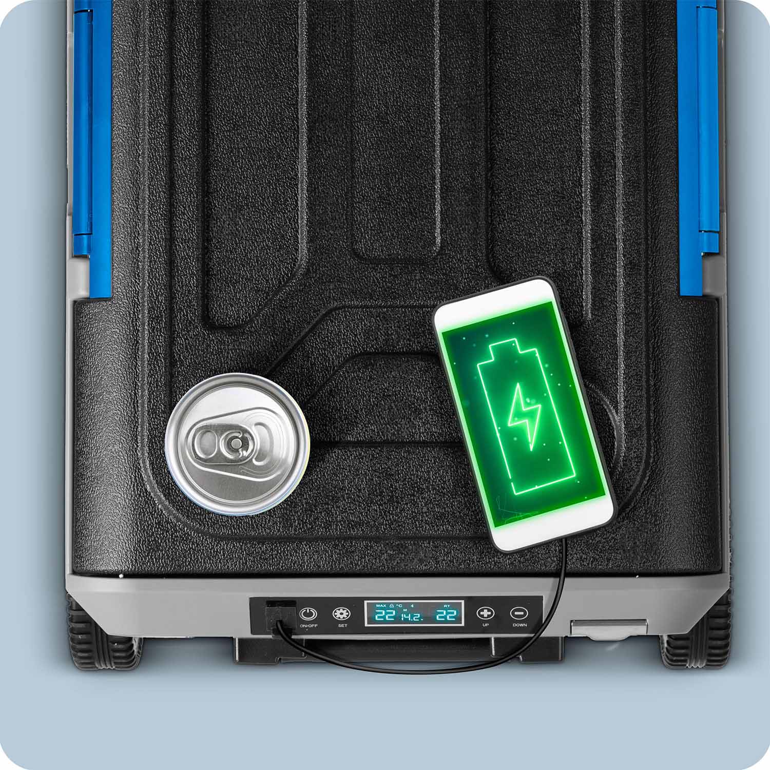 Turistinis kompresoriaus šaldytuvas Icemax 402 Berdsen 40 litrų - juodas