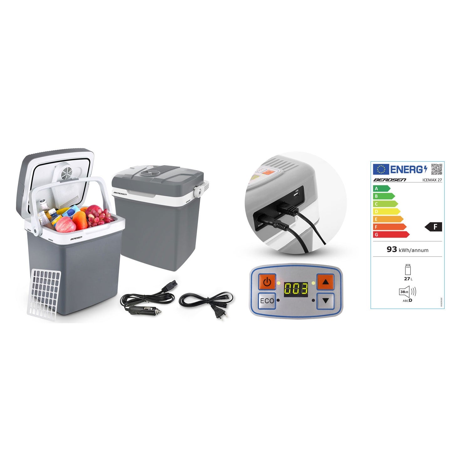 Berdsen Icemax 26 litrų ECO režimas