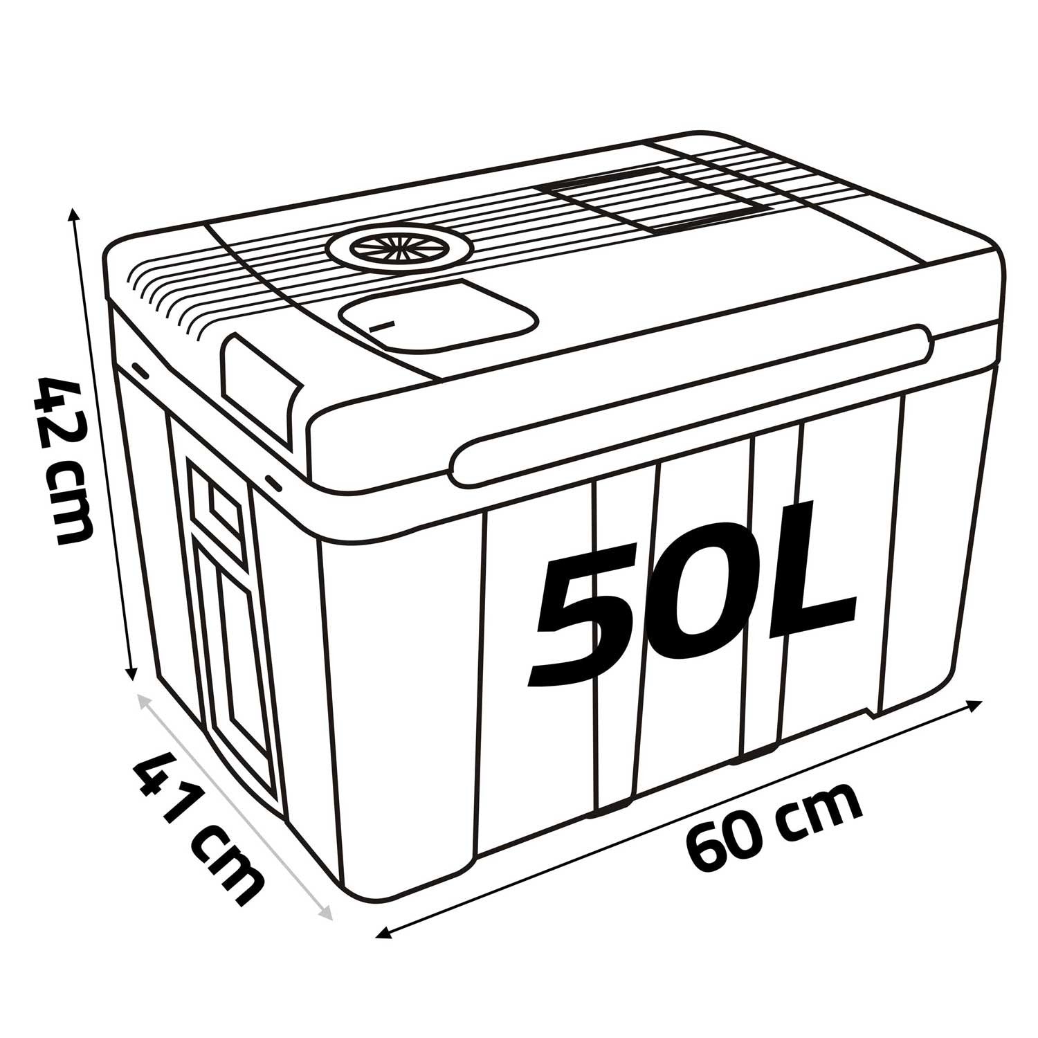 Berdsen Icemax 50 litrų turistinė šaldytuvė