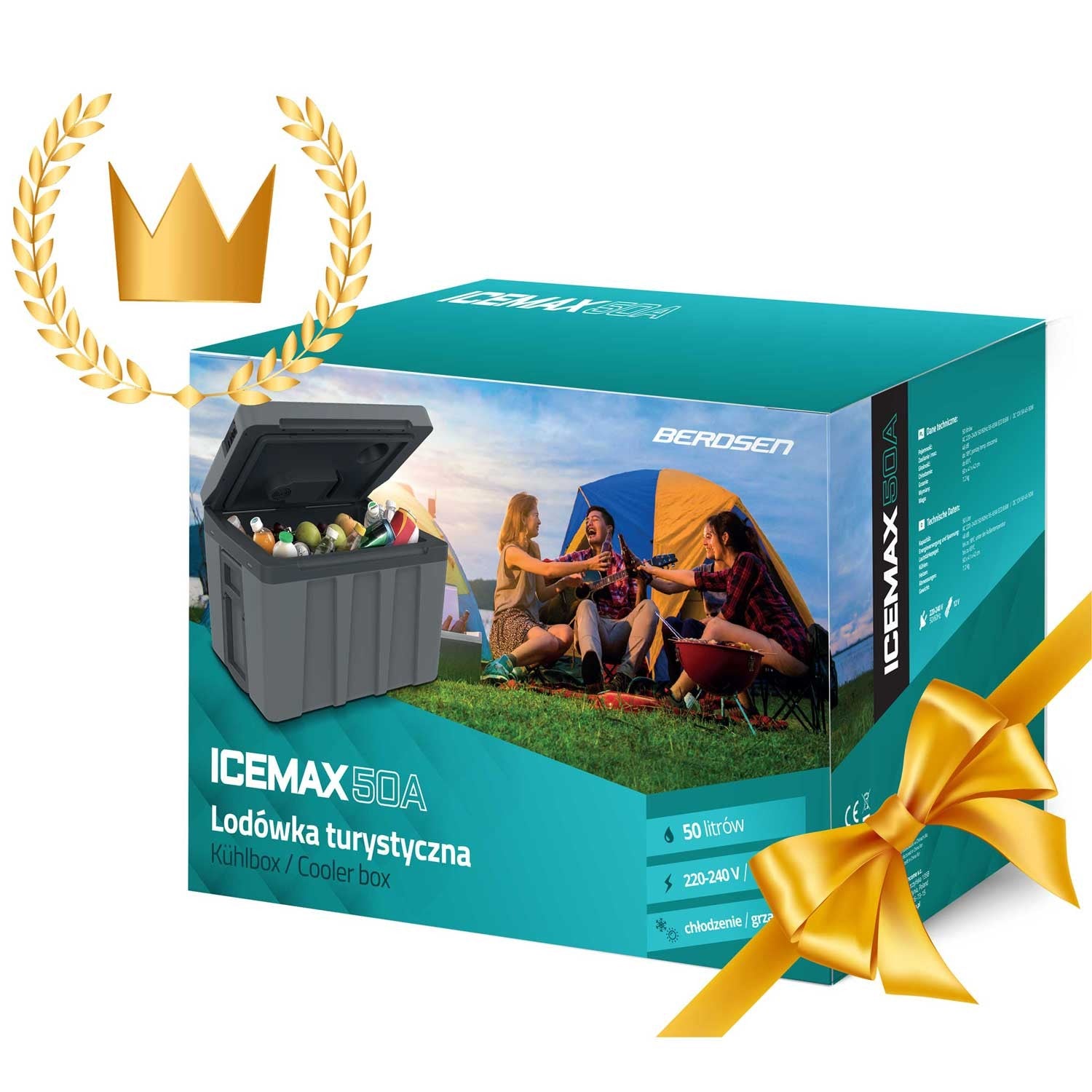 Berdsen Icemax 50 litrų turistinė šaldytuvė