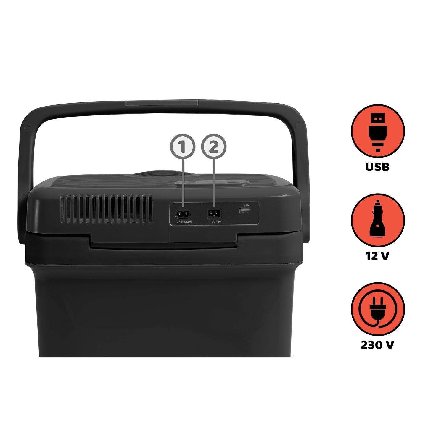 Berdsen Icemax 29 litrų ECO režimas - juoda