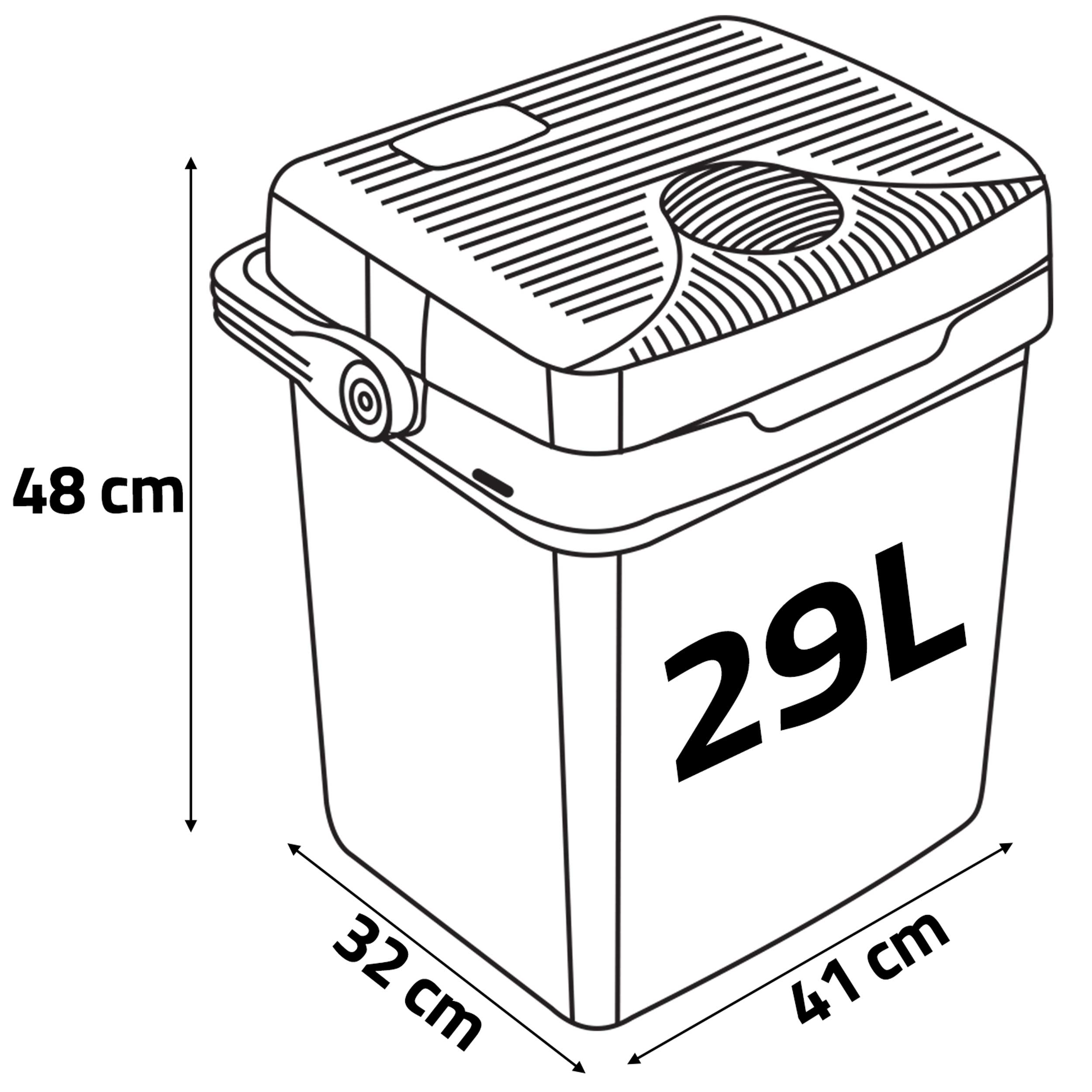 Berdsen Icemax 29 litrų ECO režimas - juoda
