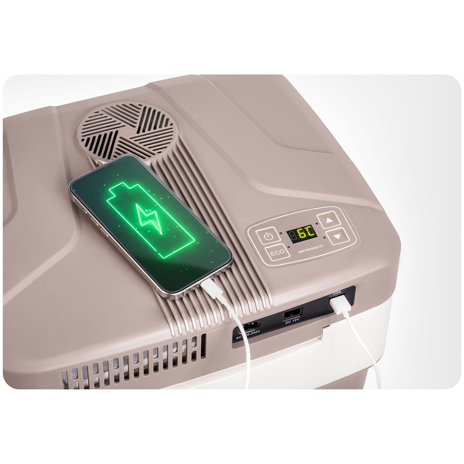 Berdsen Icemax 29 litrų šaldytuvas, ECO režimas - tamsumas