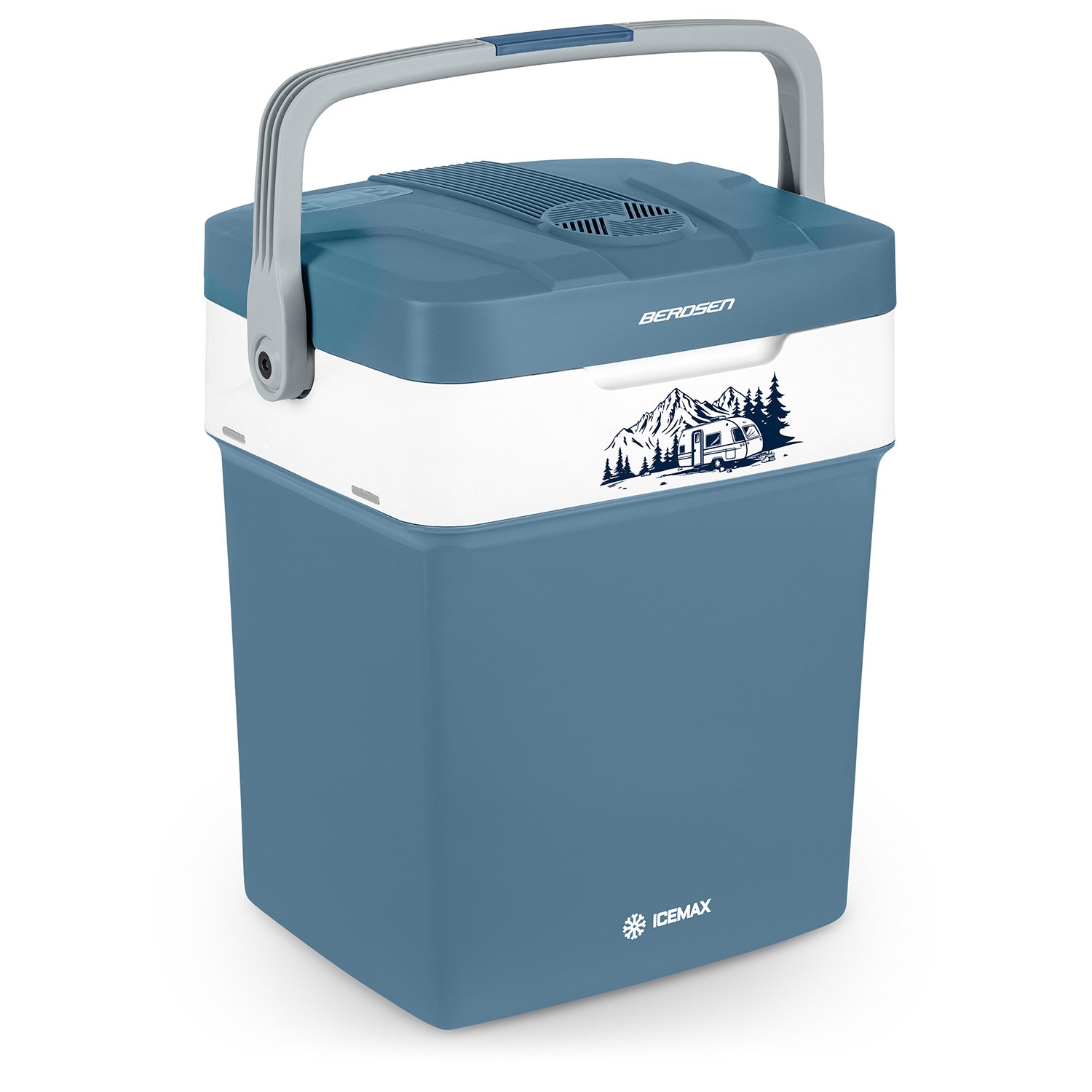 Berdsen Icemax 29 litrų turistų šaldytuvas ECO režimas - mėlyna