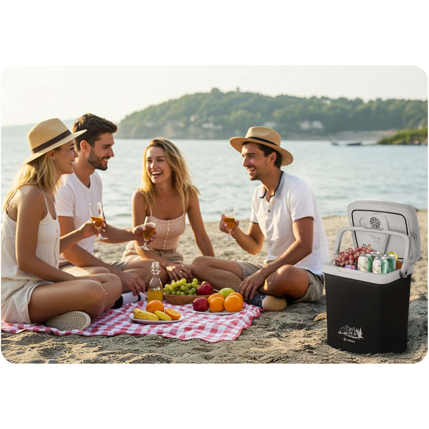 Berdsen Icemax 26 litrų ECO režimas - juoda