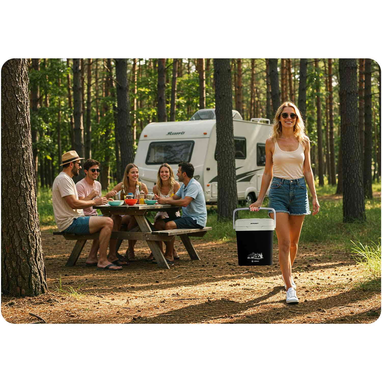 Berdsen Icemax 26 litrų ECO režimas - juoda