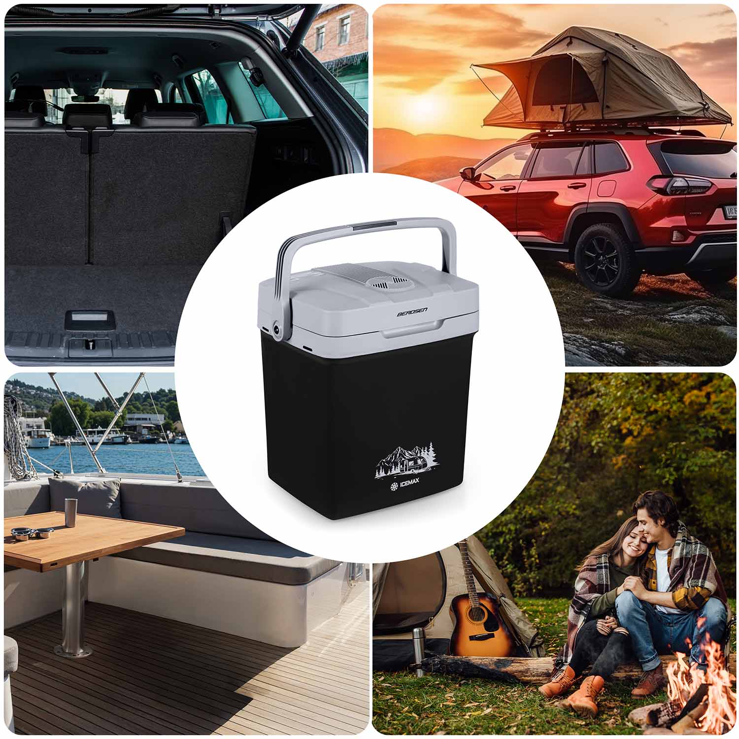 Berdsen Icemax 26 litrų ECO režimas - juoda