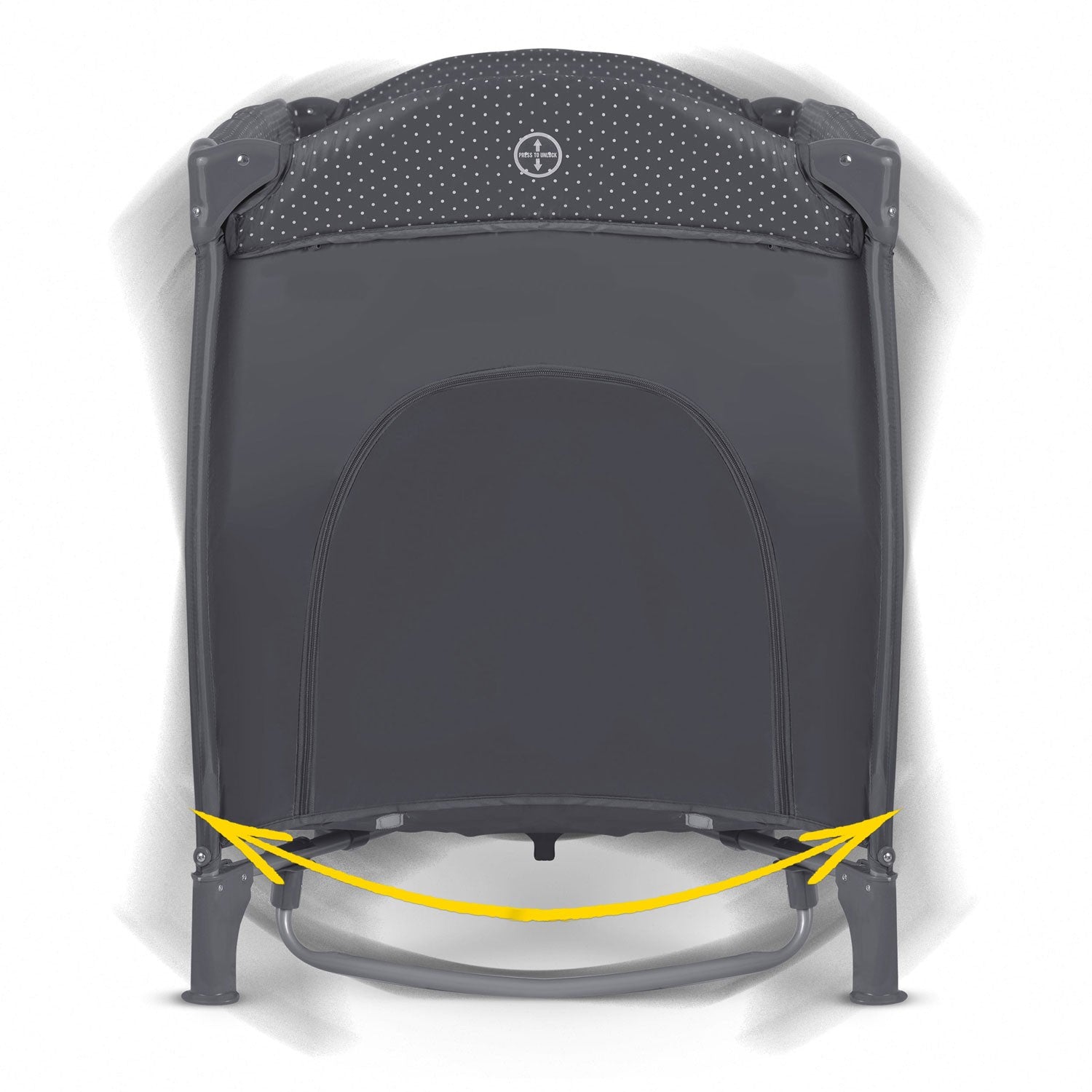 Turistų lovelė 125 x 65 x 78 cm