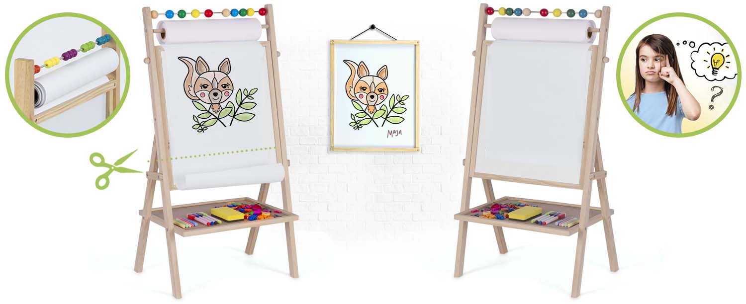 Ricokids magnetinė kreidinė sukimo plokštė