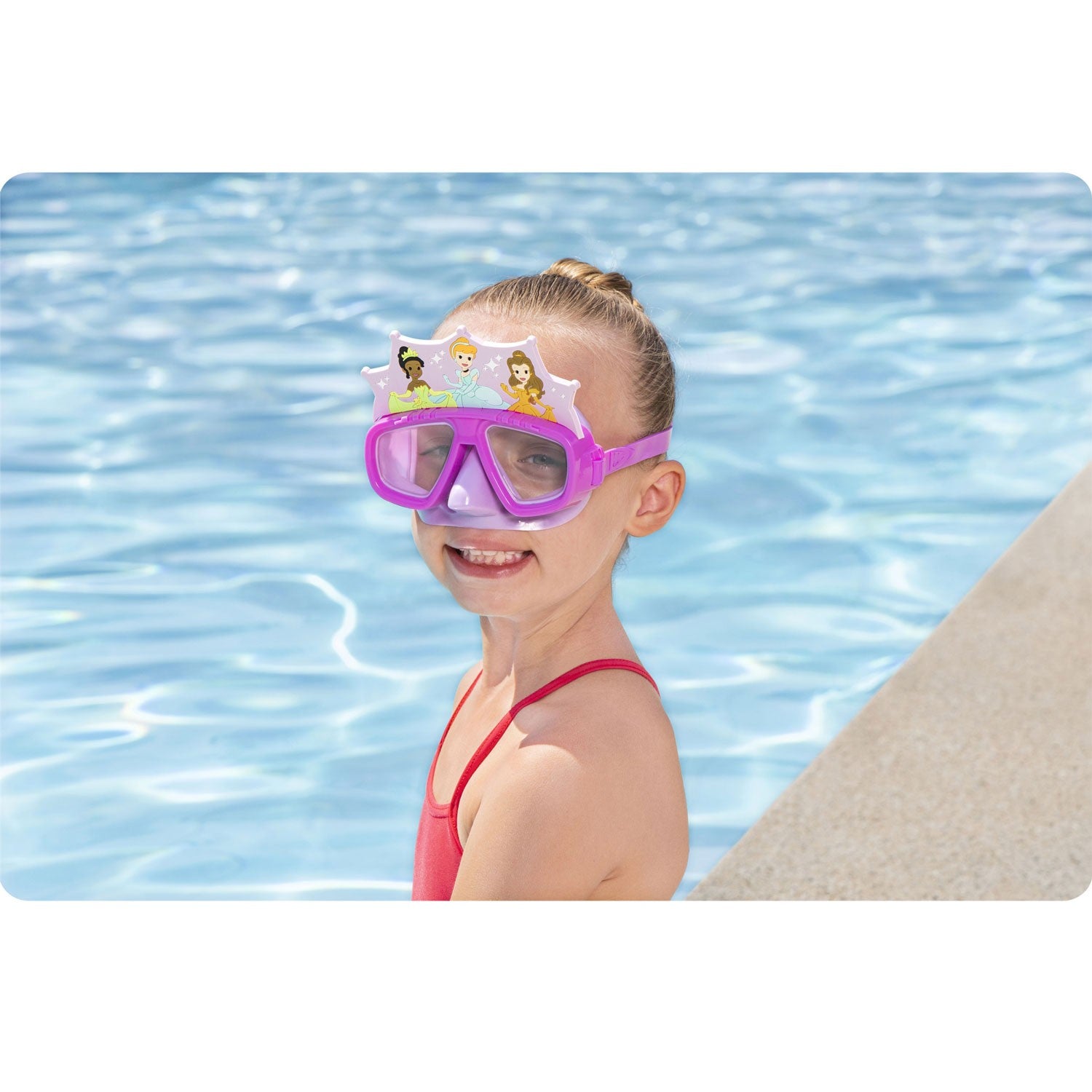 Princesės Bestway 9102X vaikų plaukimo kaukė