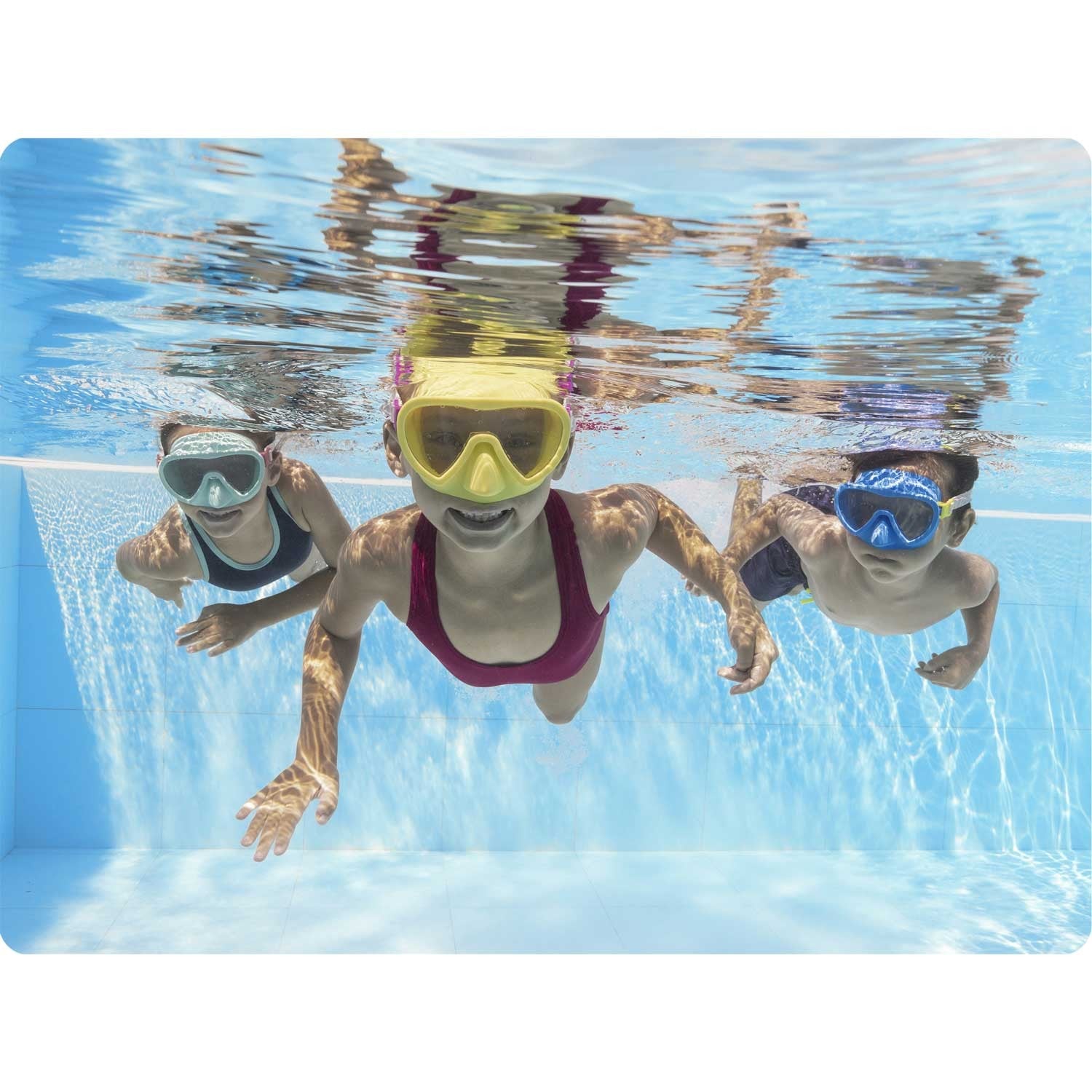 Plaukiojančios kaukės mėlynas Bestway 22057