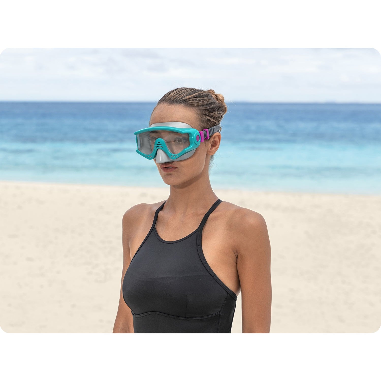 Bestway 22044 turkūzų plaukimo kaukė