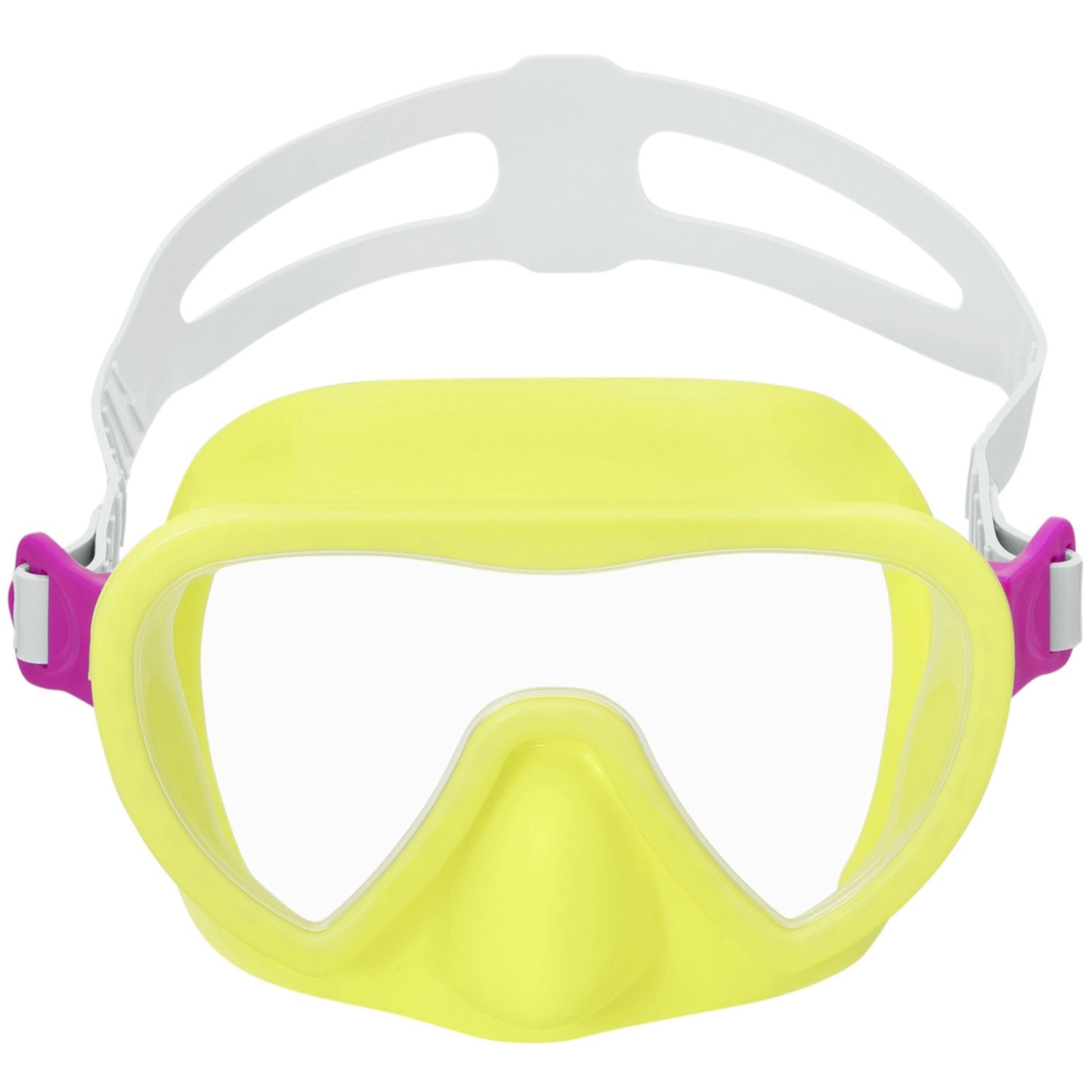 Geltono spalvos plaukimo kaukė Bestway 22057