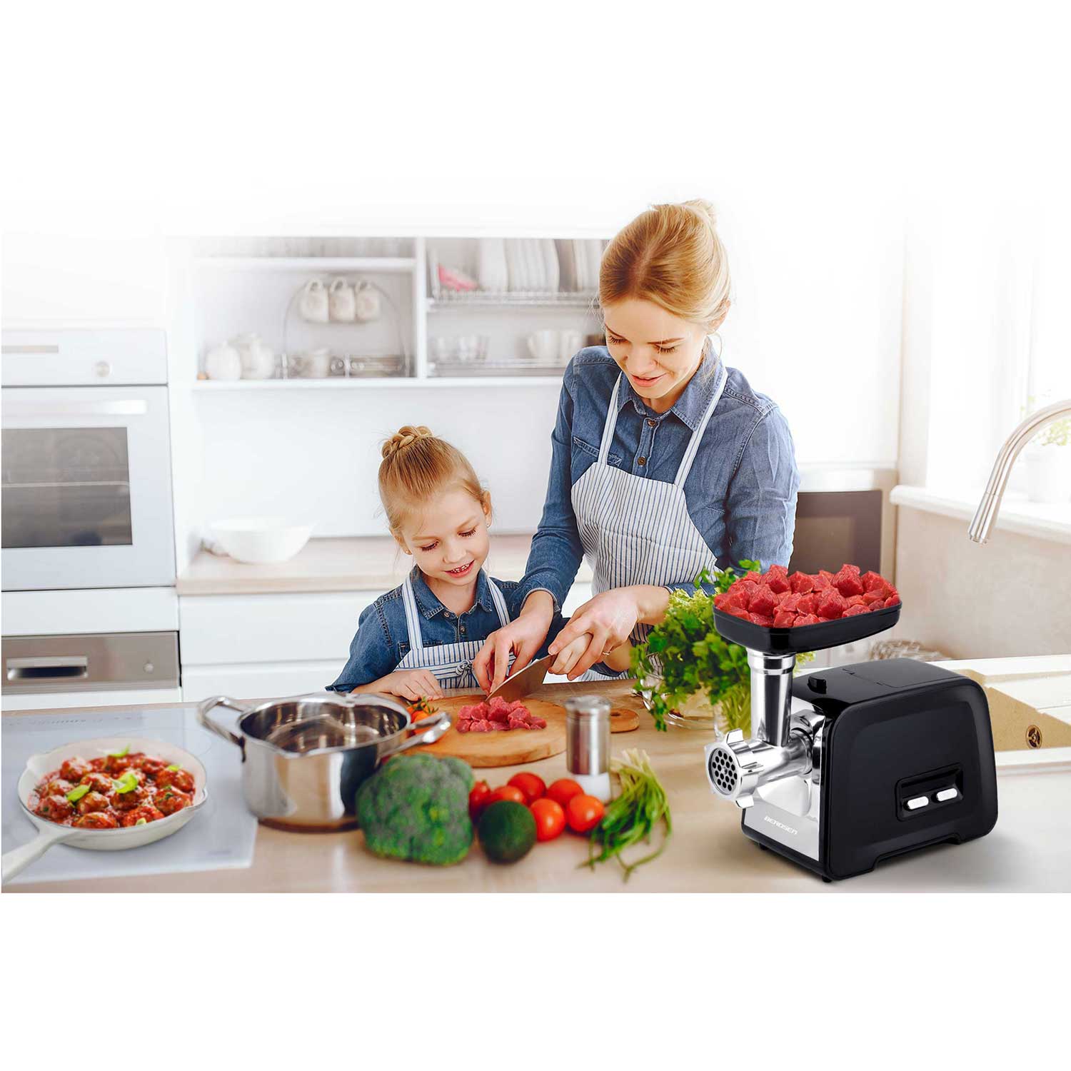 Mėsos malimo mašina BD-601A Berdsen 450/1200W