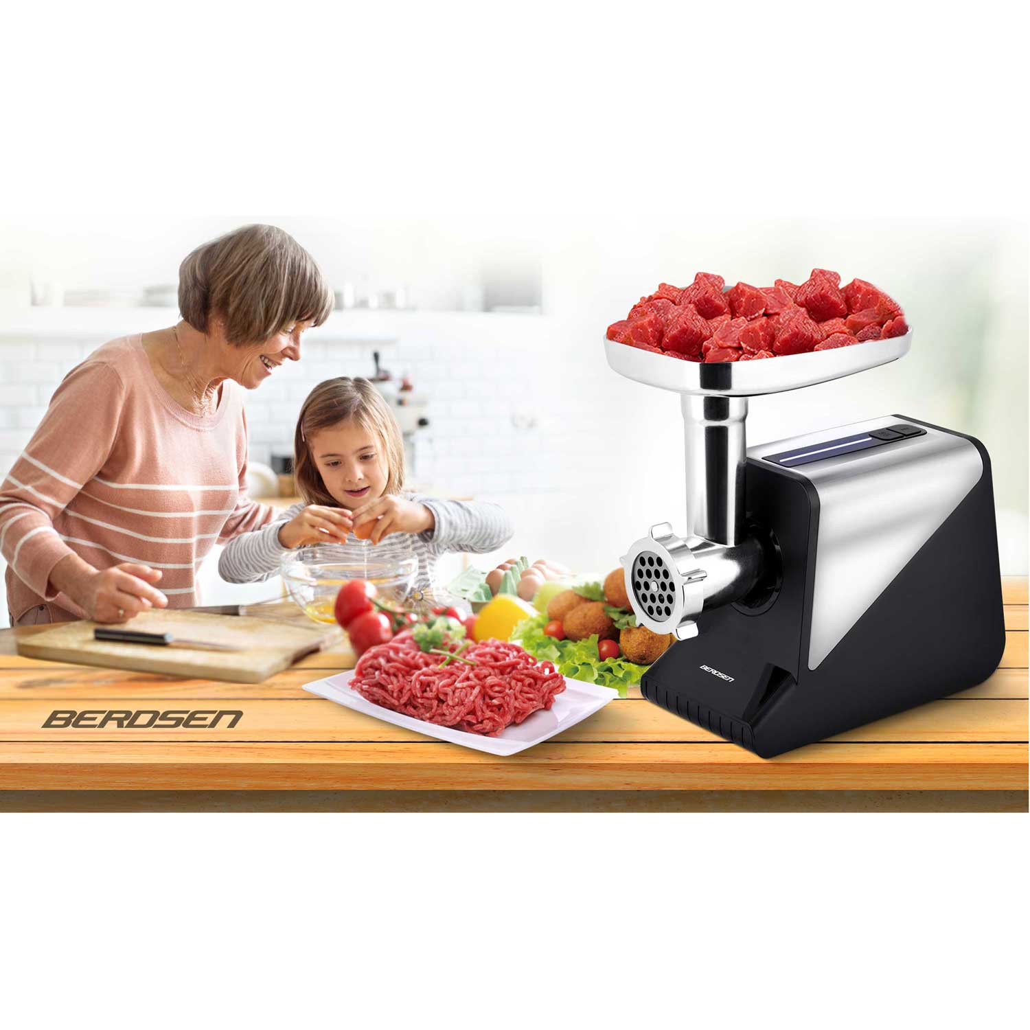 Mėsos Malimo Mašina BD-602 Berdsen 800/2000W