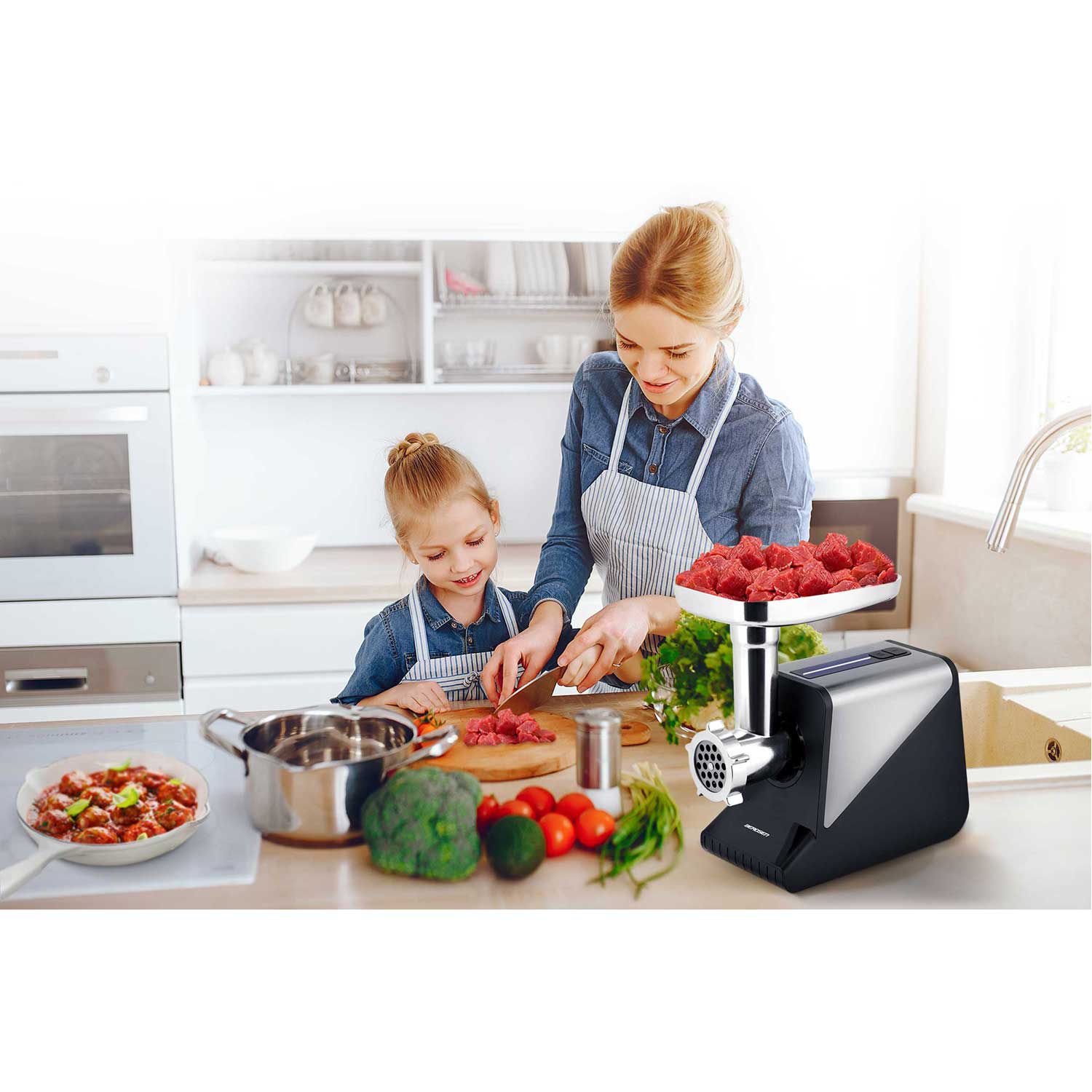 Mėsos Malimo Mašina BD-602 Berdsen 800/2000W