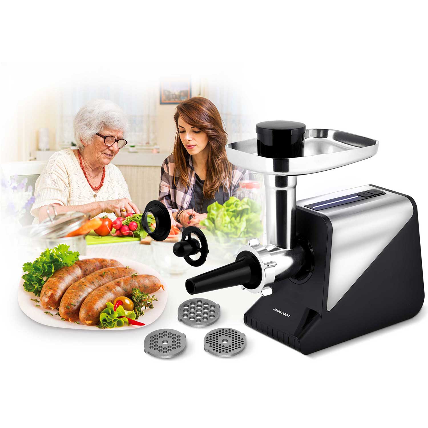 Mėsos Malimo Mašina BD-602 Berdsen 800/2000W