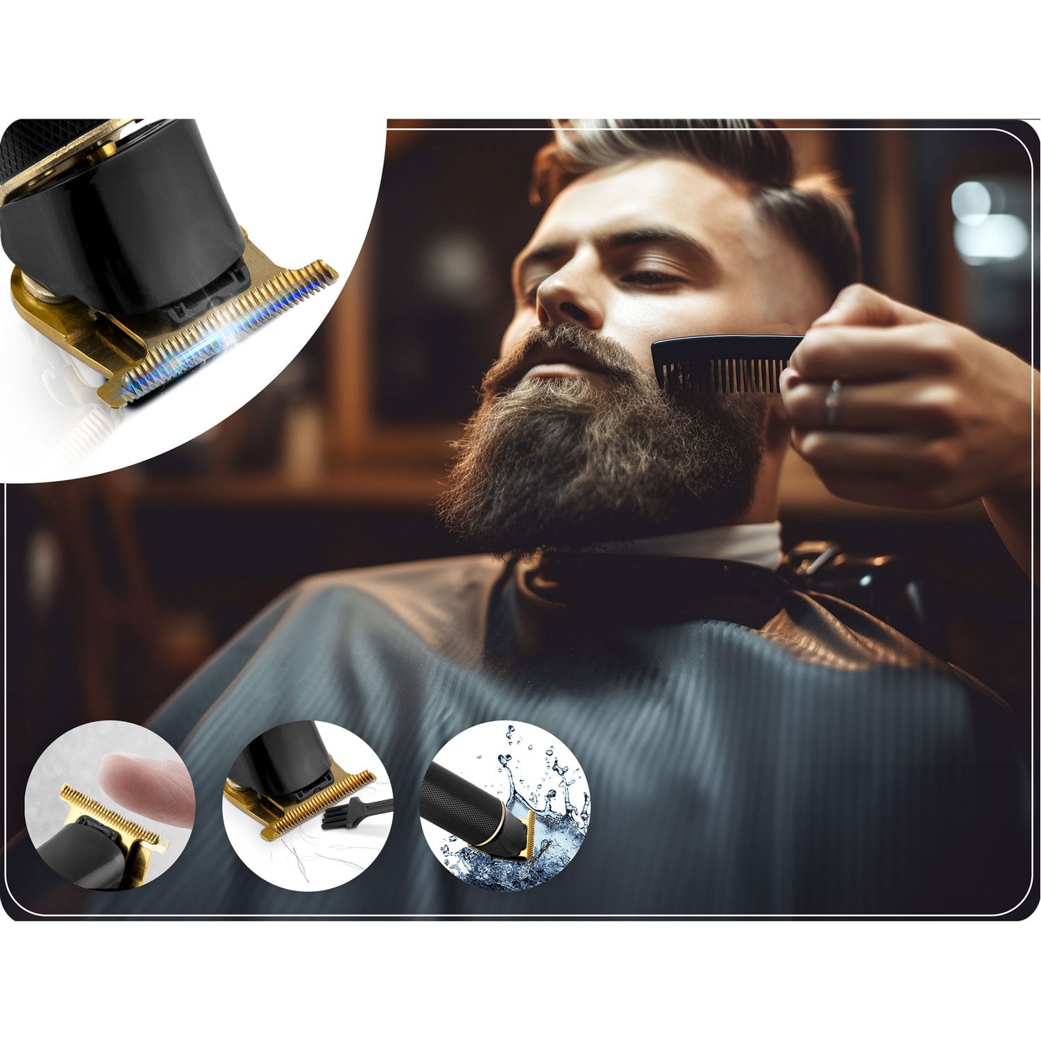 Berdsen BD-260 juodoji kirpykla