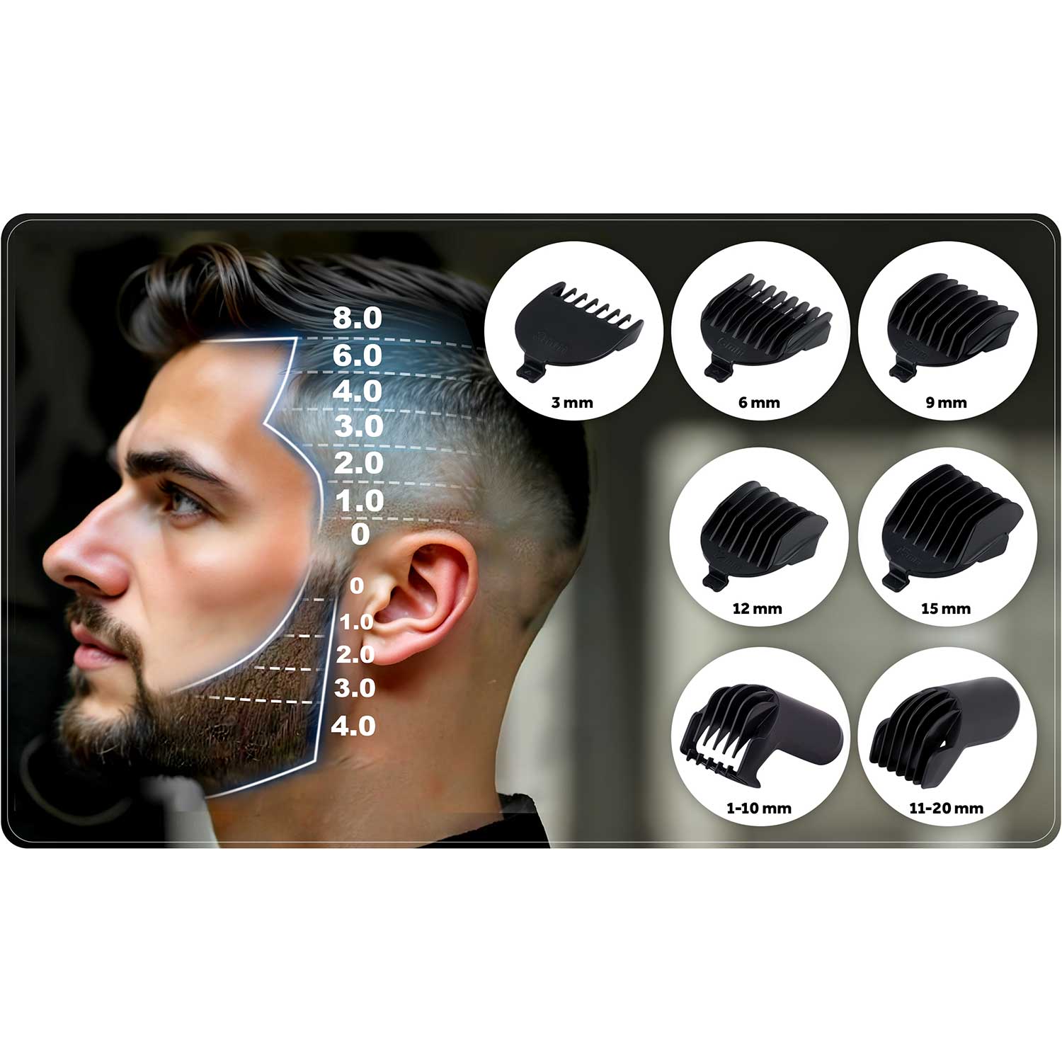 Berdsen BD-263 juodoji kirpykla