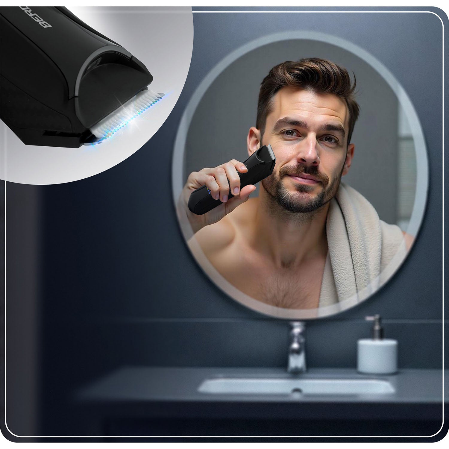 Berdsen BD-267 juodoji kirpykla