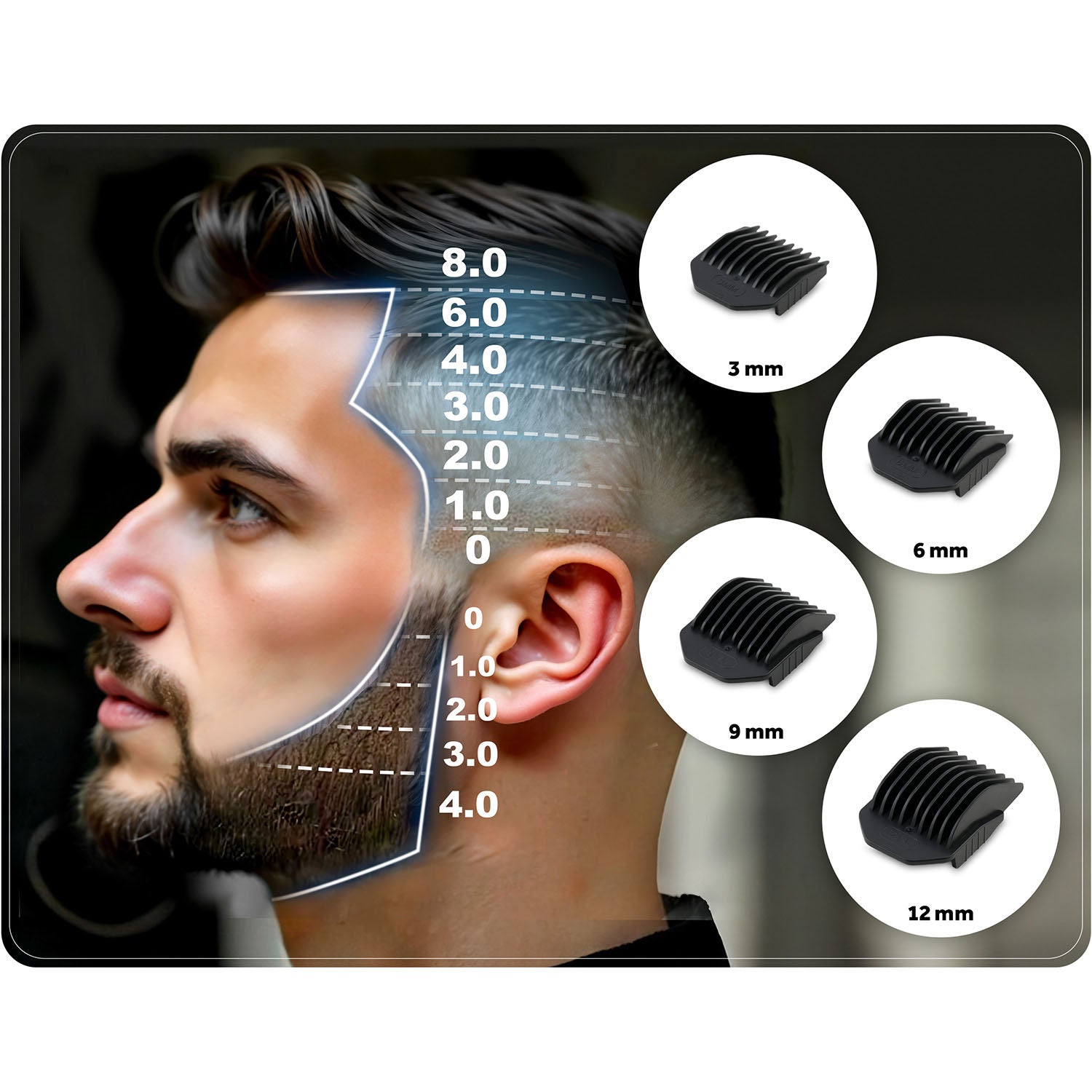 Berdsen BD-267 juodoji kirpykla