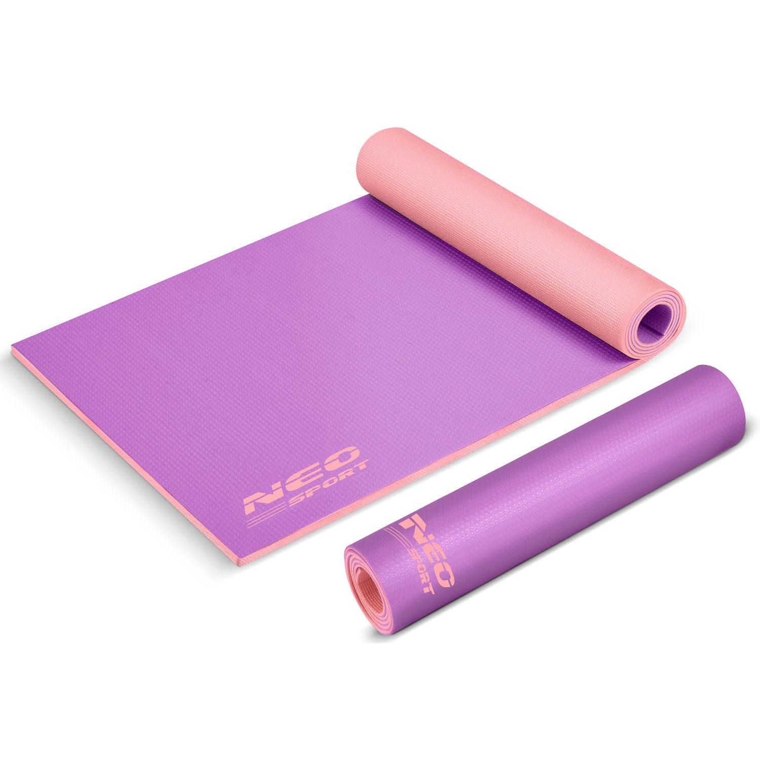 173 x 61 x 0,6 cm Neo-Sport - 19203 violetinė-rožinė treniruoklių čiužinė