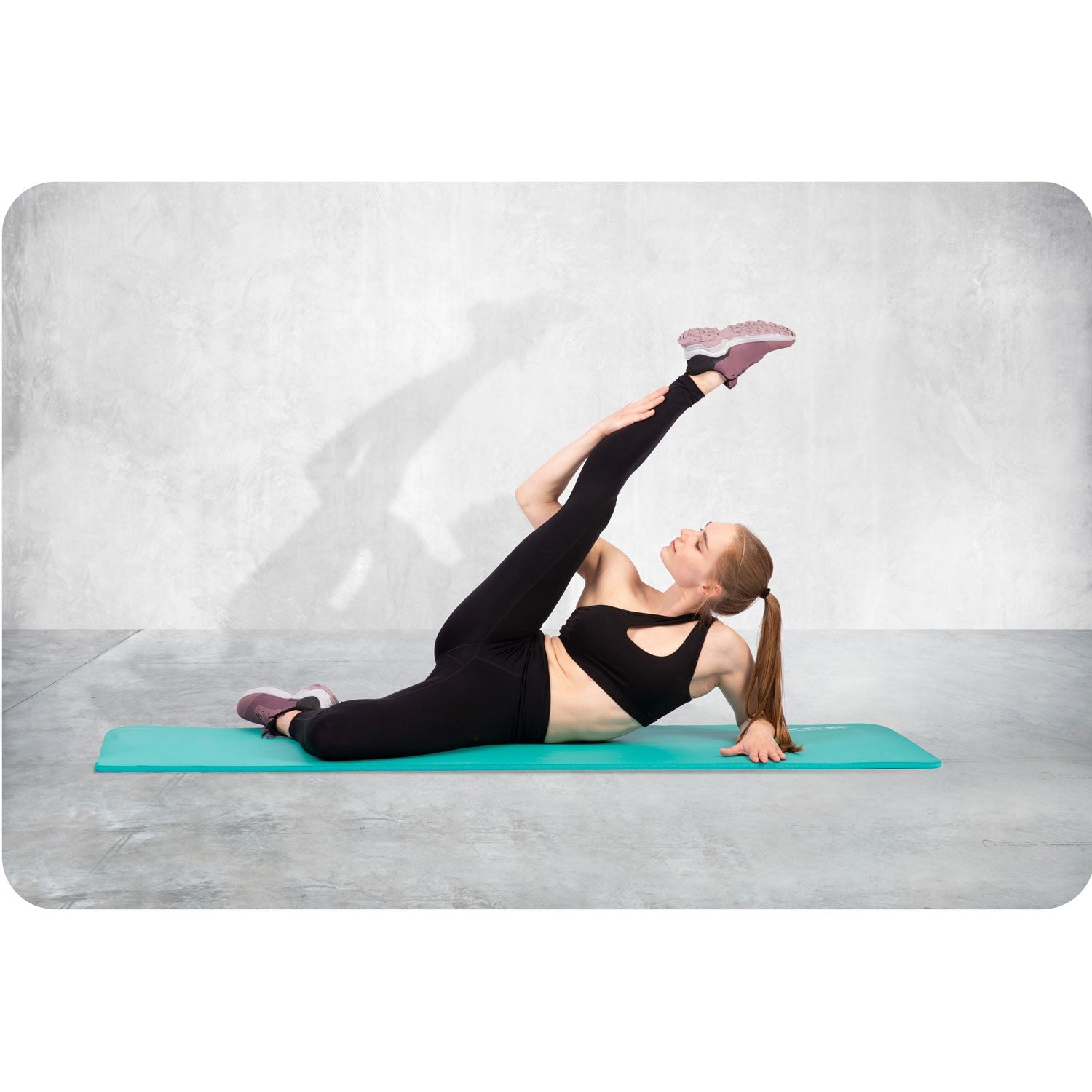 183 x 60 cm storio Neo-Sport - 192301 turkūzų treniruočių čiužinė