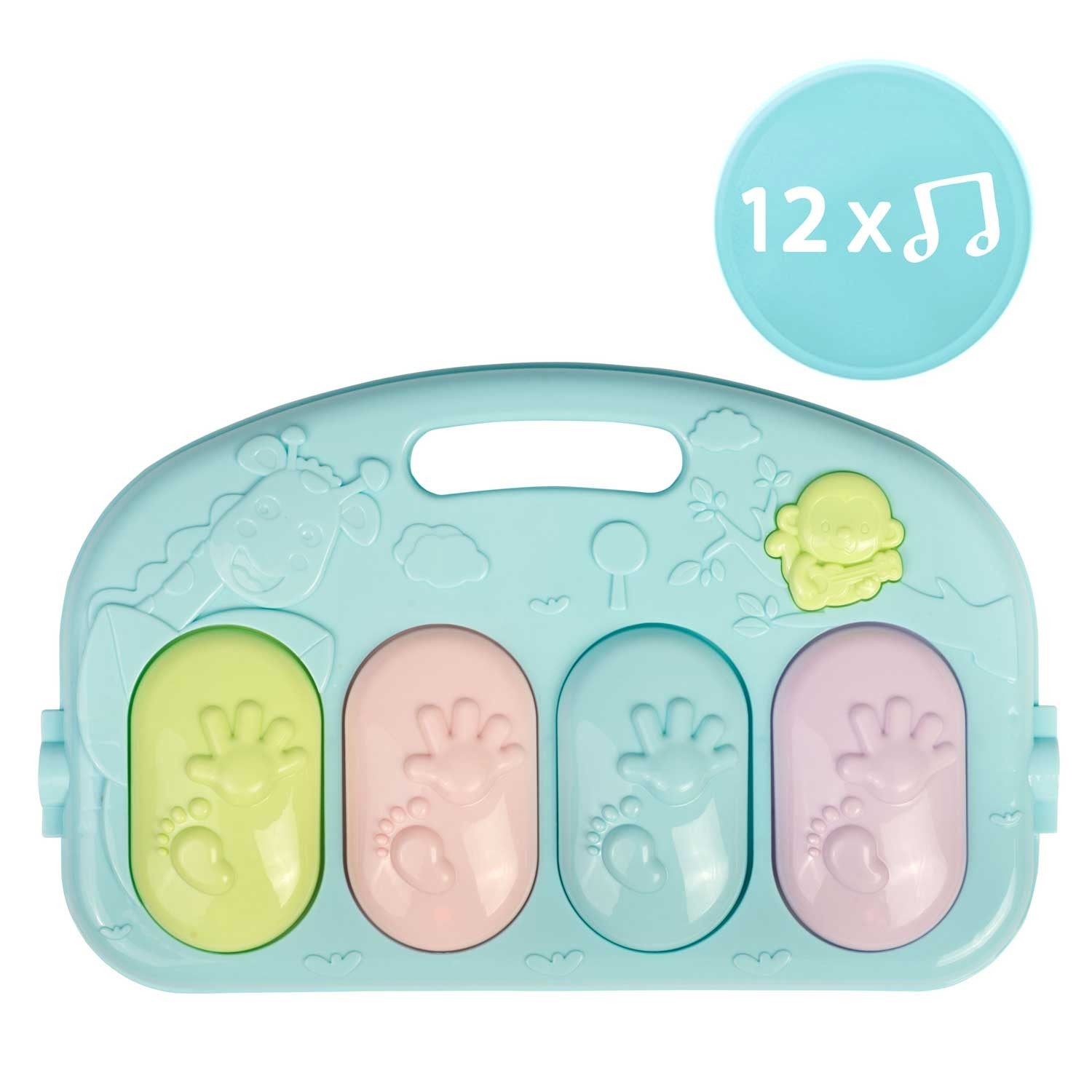 Interaktyvi edukacinė čiužinė su Ricokids pianinu - 7314