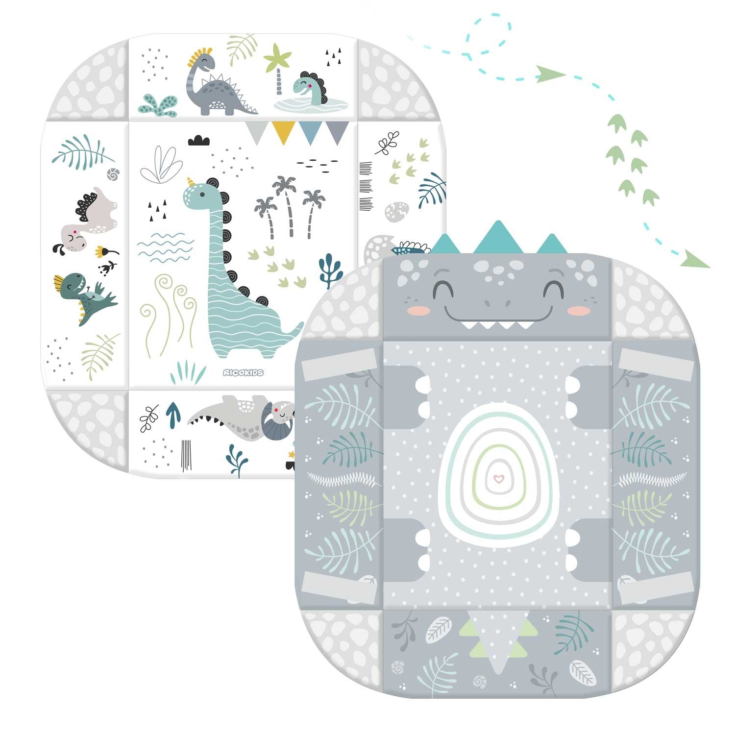 Nessi Ricokids 110 x 100 cm interaktyvios edukacinės kilimės