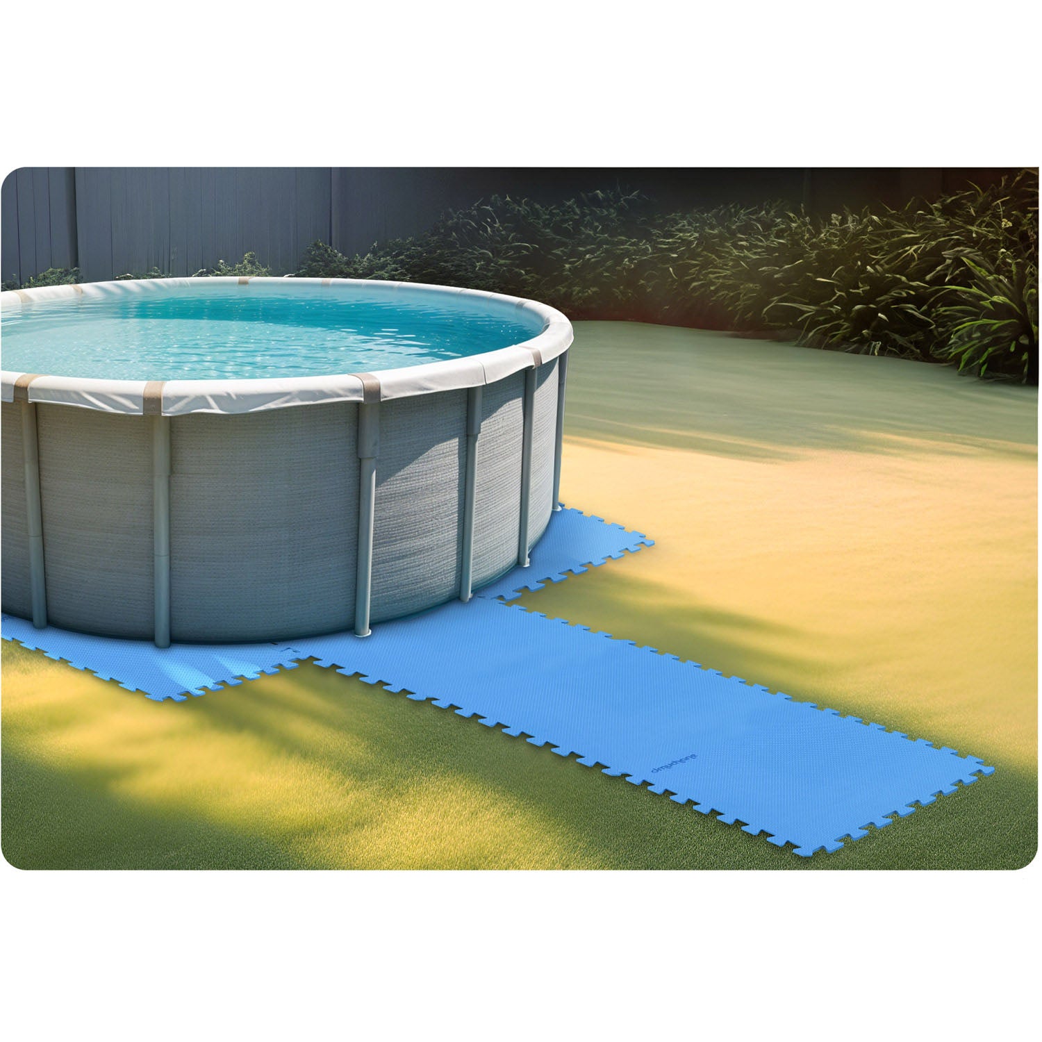 Puzlinio baseino pelės matas 50 x 50 cm 8 vienetų