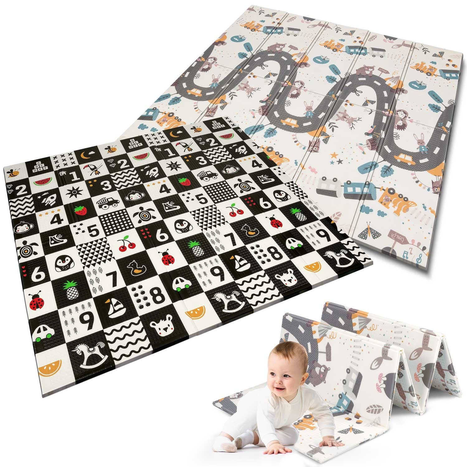 Nukido NK-340 200 x 180 x 1 cm apatinė mokomoji pelės kilimė