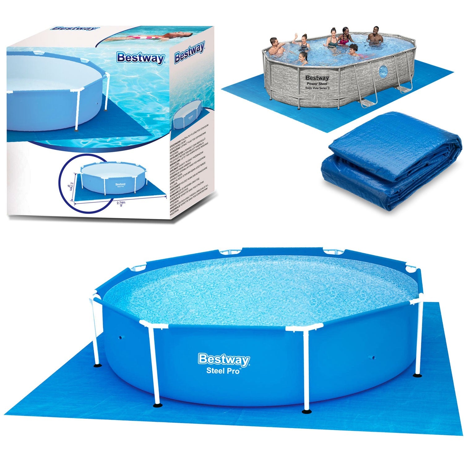 274 x 274 cm Bestway 58000