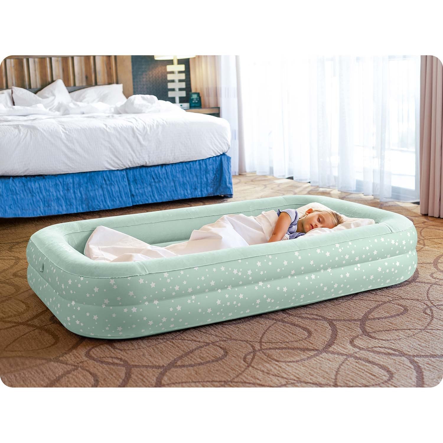 Vaikų 168x107x25 cm INTEX 66810 pučiamoji čiužinė