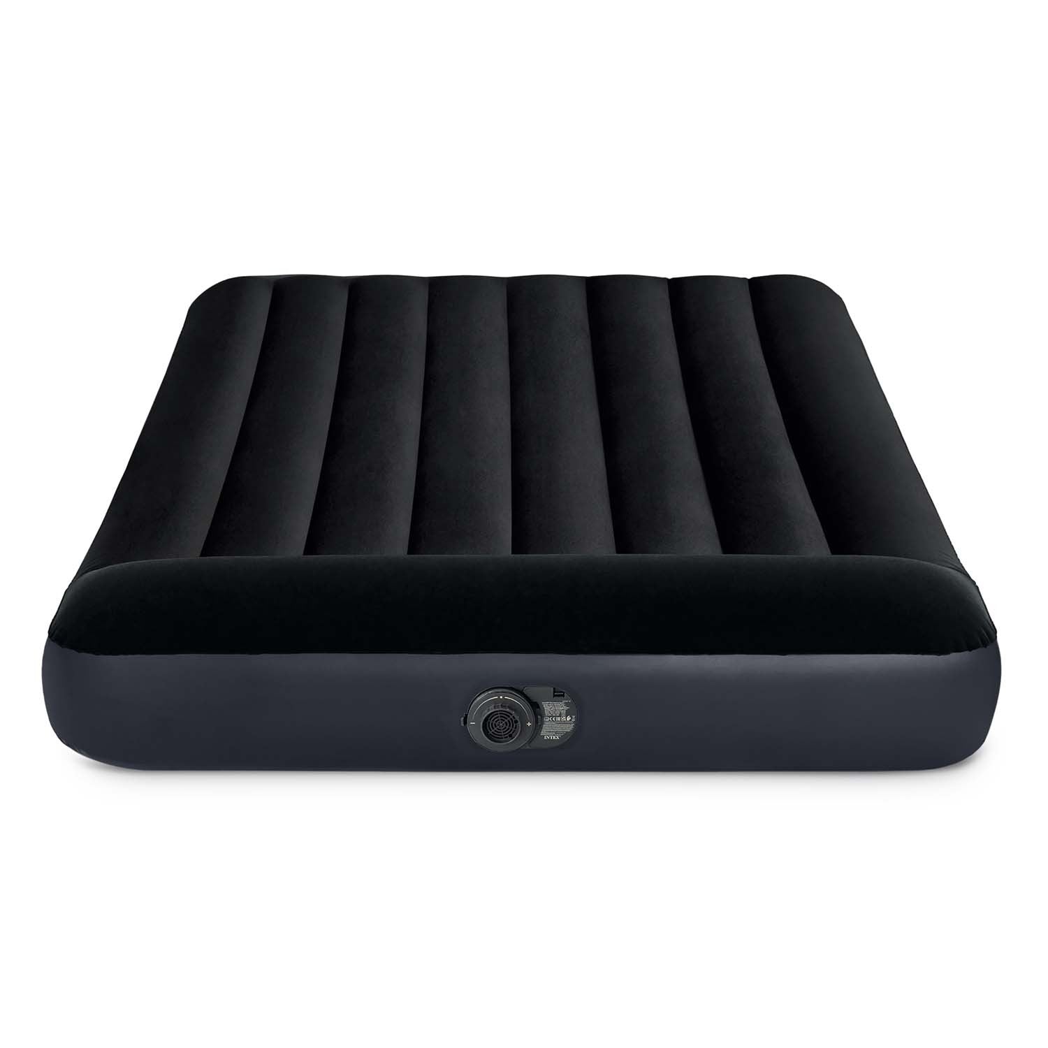 191x137x25 cm pučiamoji čiužinė su įmontuotu INTEX 64148 elektriniu siurbliu