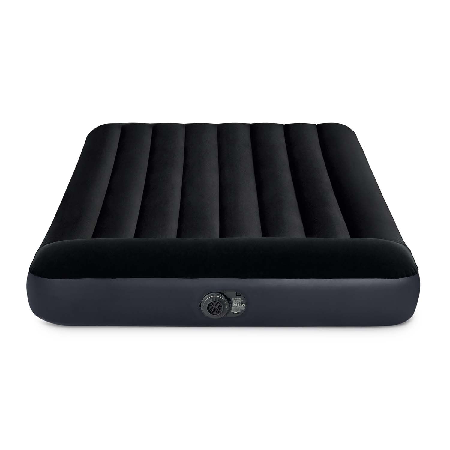 203x152x25 cm pučiamoji čiužinė su įmontuotu INTEX 64150 elektriniu siurbliu