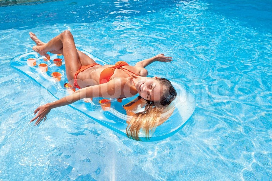 188 x 71 cm INTEX 59895 turkūzų langų paplūdimio matrača