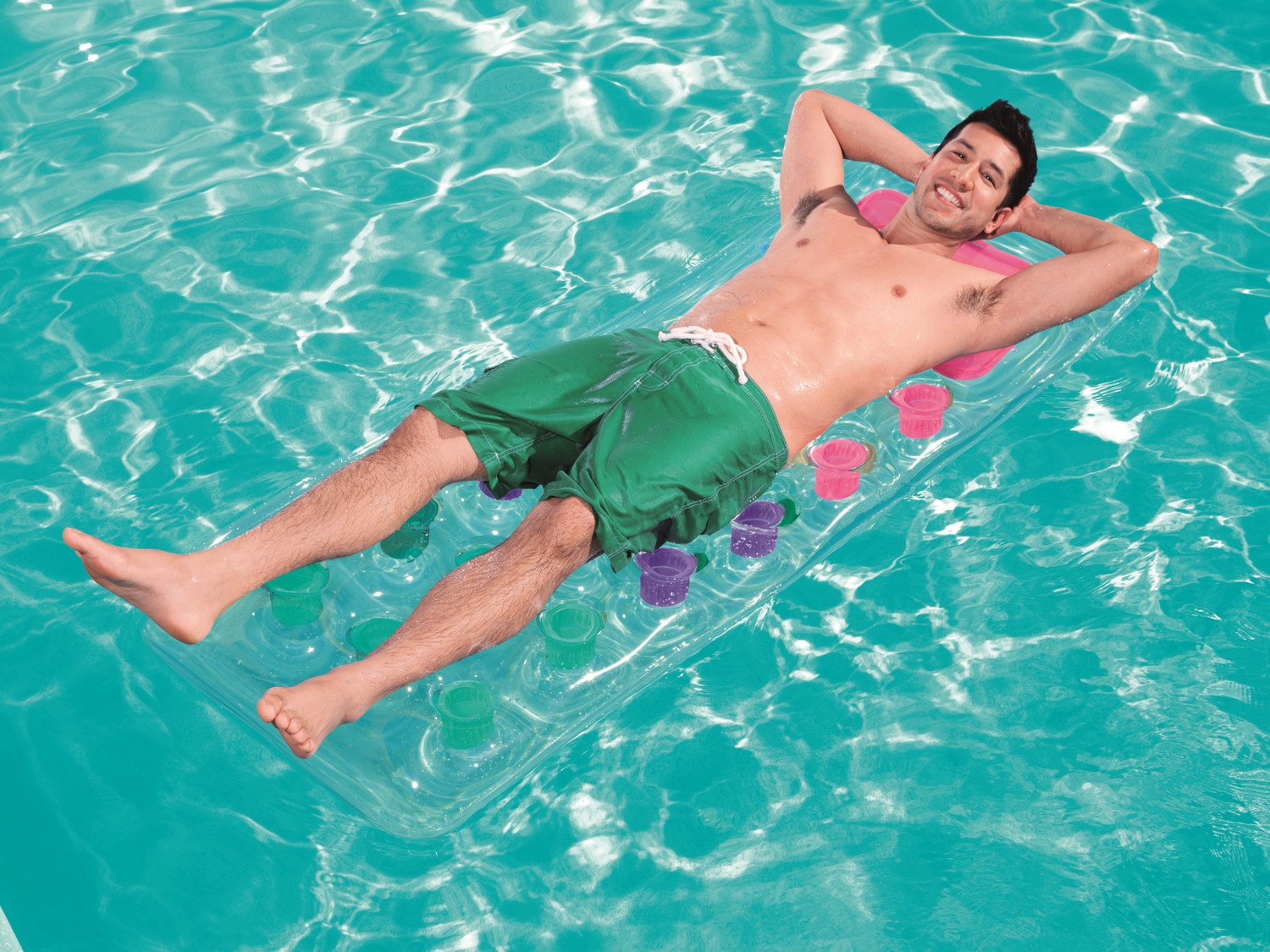 188 x 71 cm langų paplūdimio čiužinė Bestway 43040