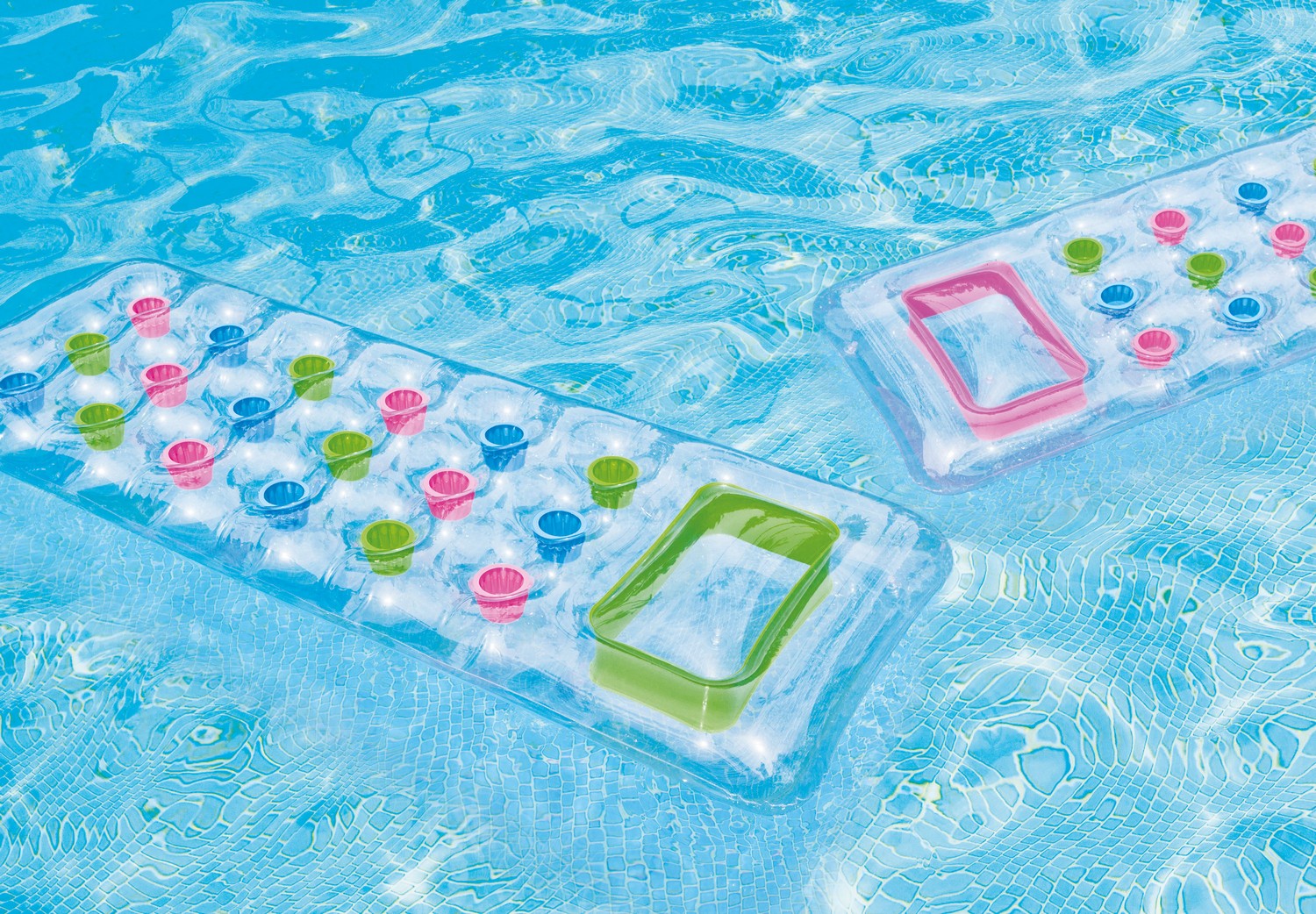 188 x 71 cm INTEX 59894 rožinės spalvos paplūdimio čiužinė