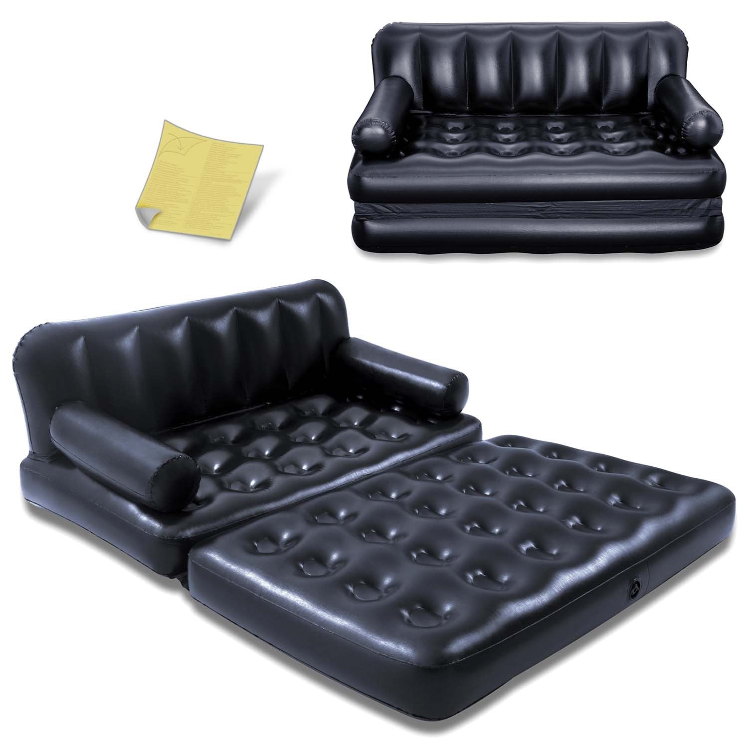 Bestway 75054 pripučiamas čiužinys-sofa-lova 188x152x64 cm