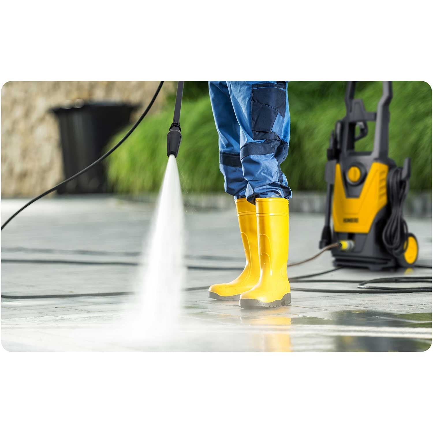 1800 W Humbergo HM-300 slėgio skalbimo mašina