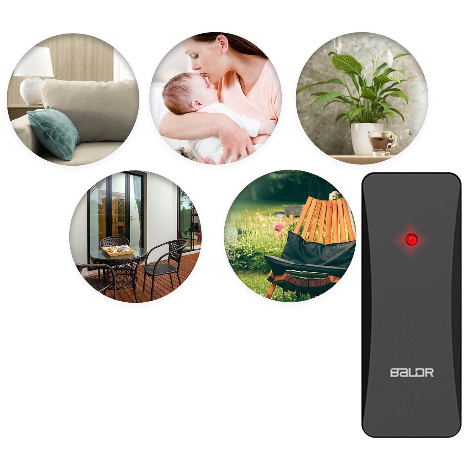 BALDR orų stotelės juodoji juosta