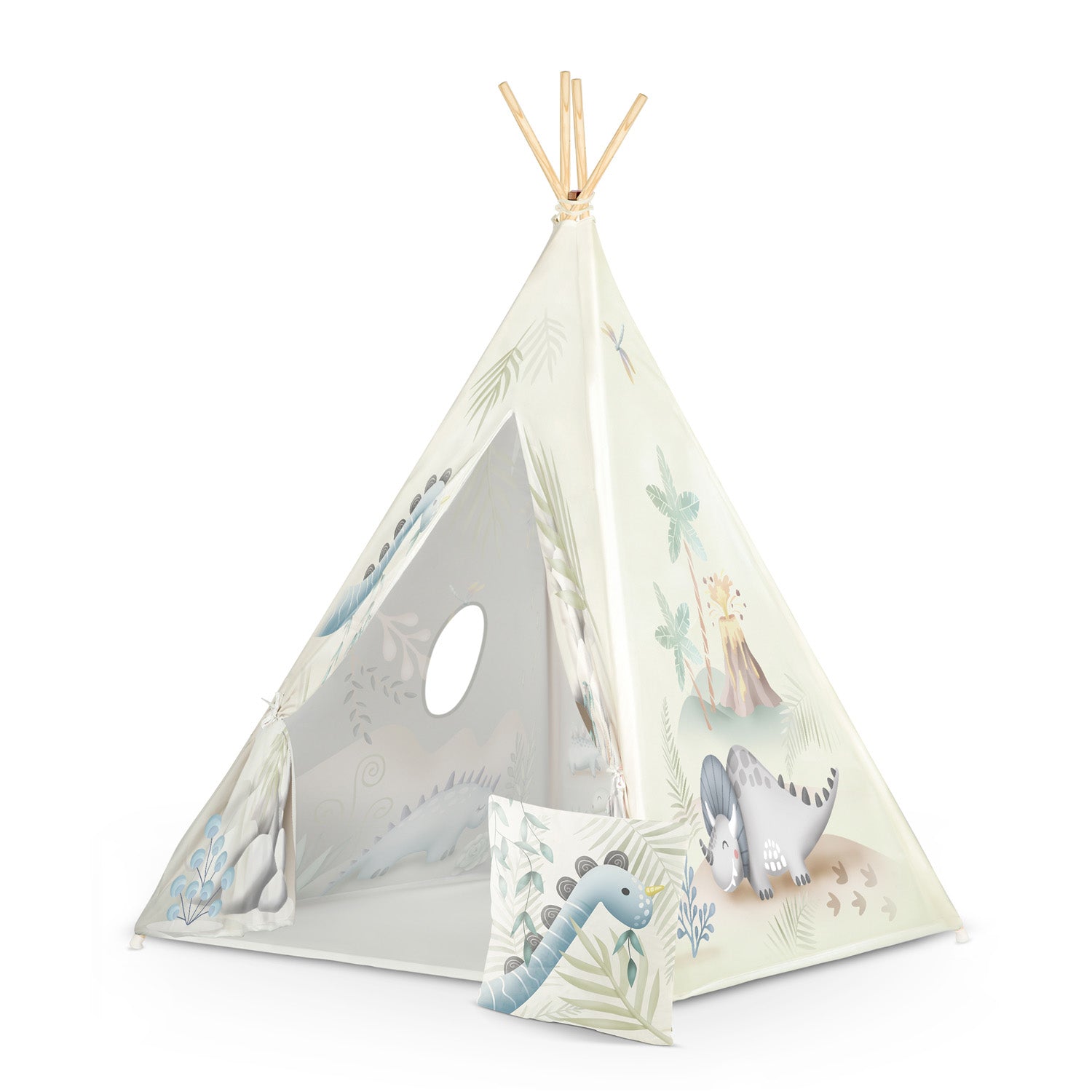 Nukido - dinozaurų tipi stovykla vaikams