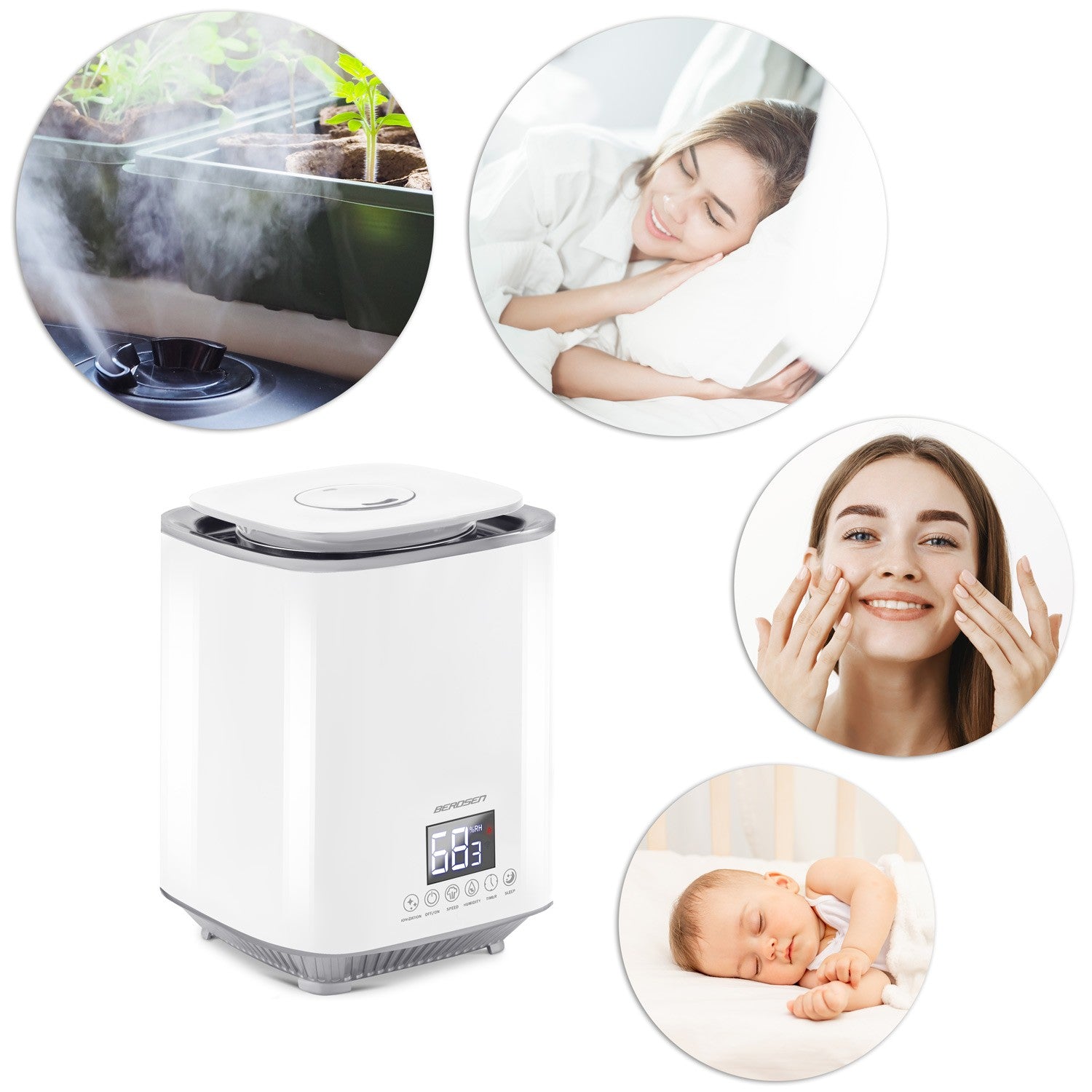 Berdsen BD-502 oro drėkintuvas