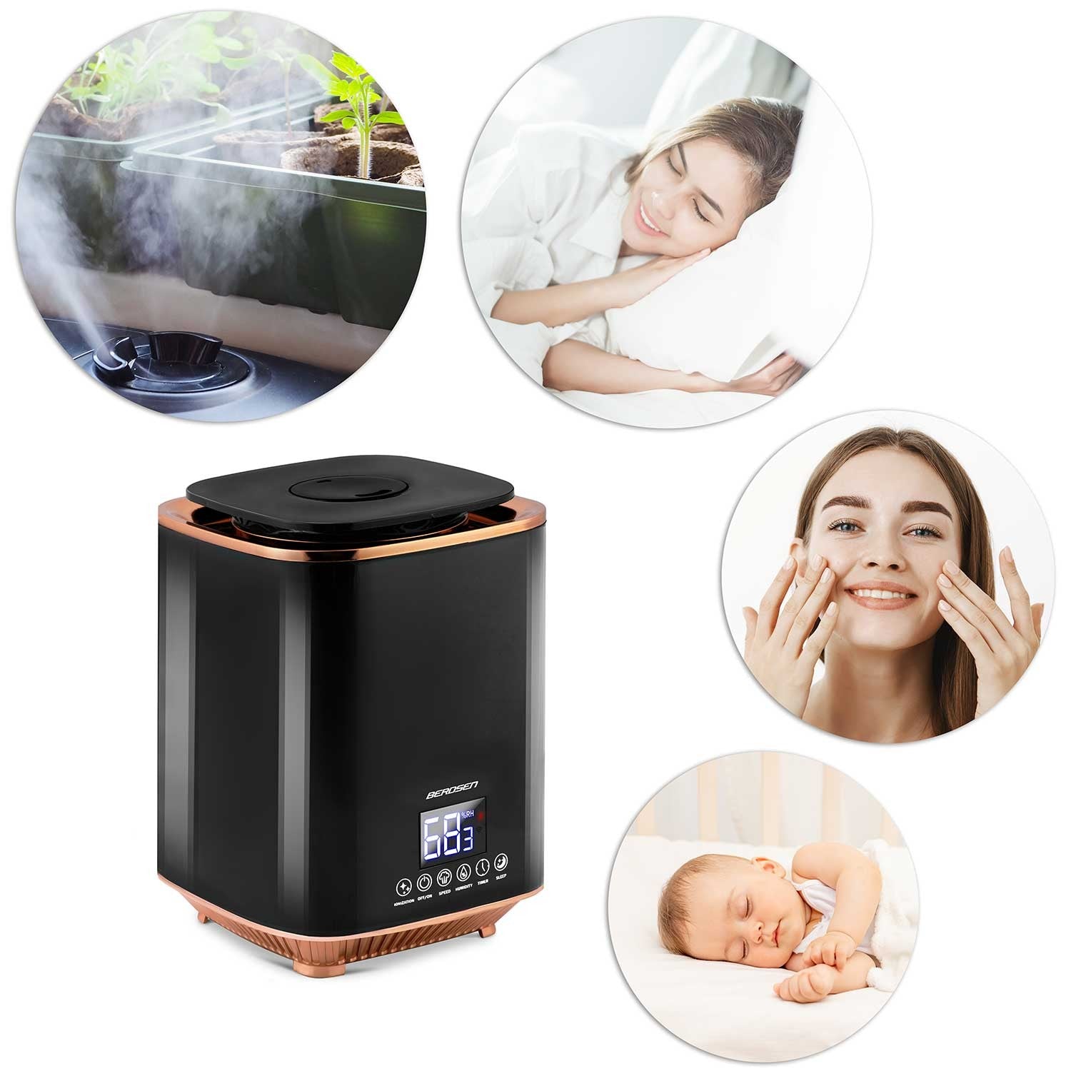 Berdsen BD-502 oro drėkintuvas