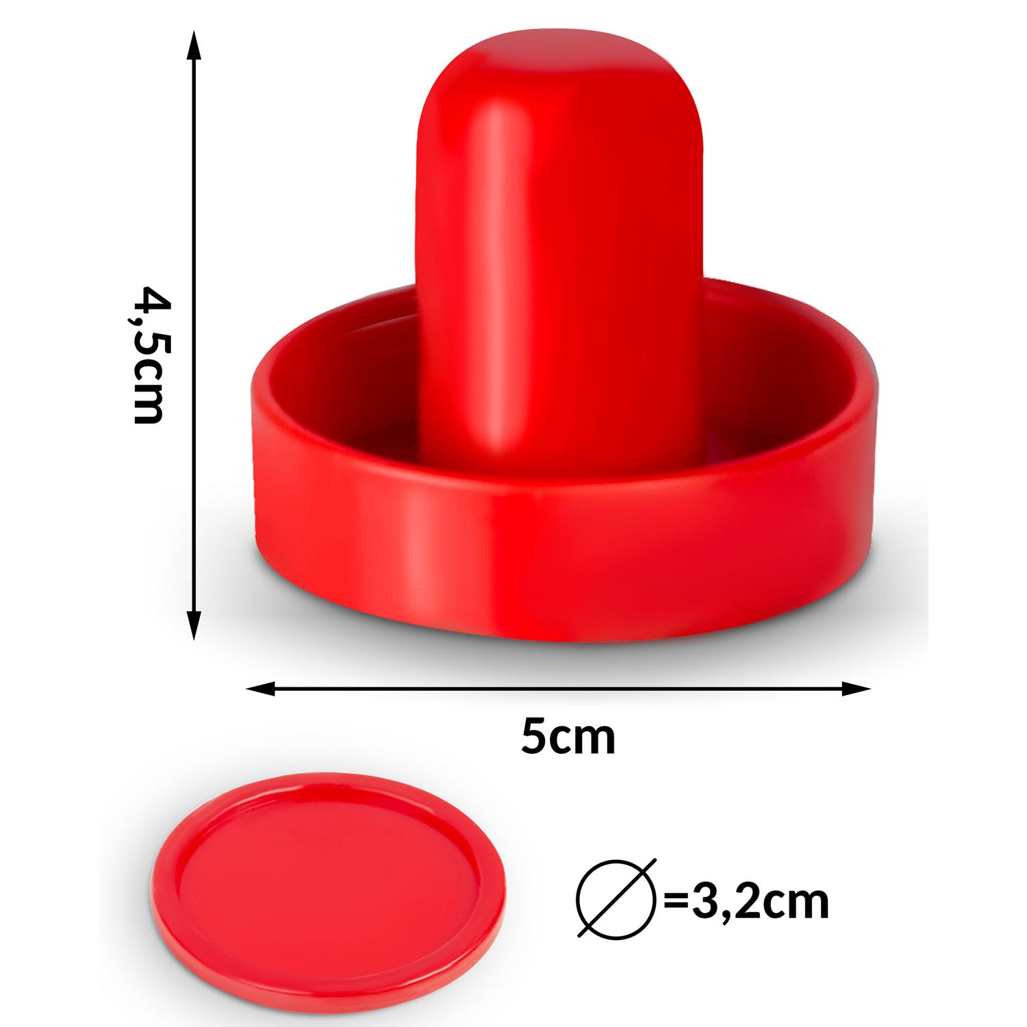 Air Hockey Neo-Sport gimbalų atspindžiai ir diskai