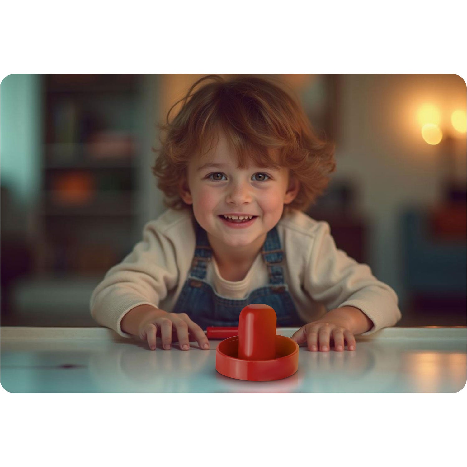 Air Hockey Neo-Sport gimbalų atspindžiai ir diskai