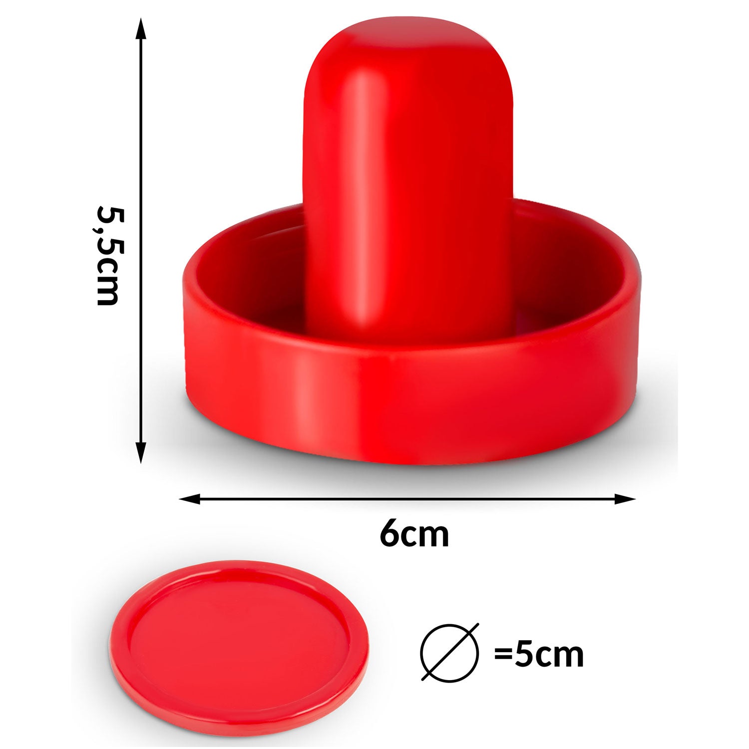 Air Hockey Neo-Sport gimbalų atspindžiai ir diskai